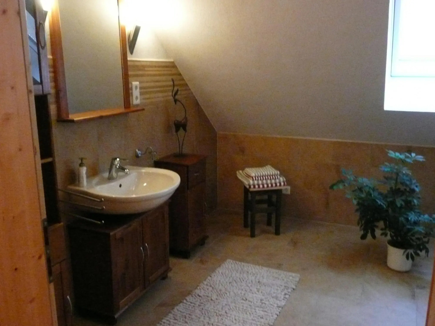 Natur-blockhaus in Waltershausen