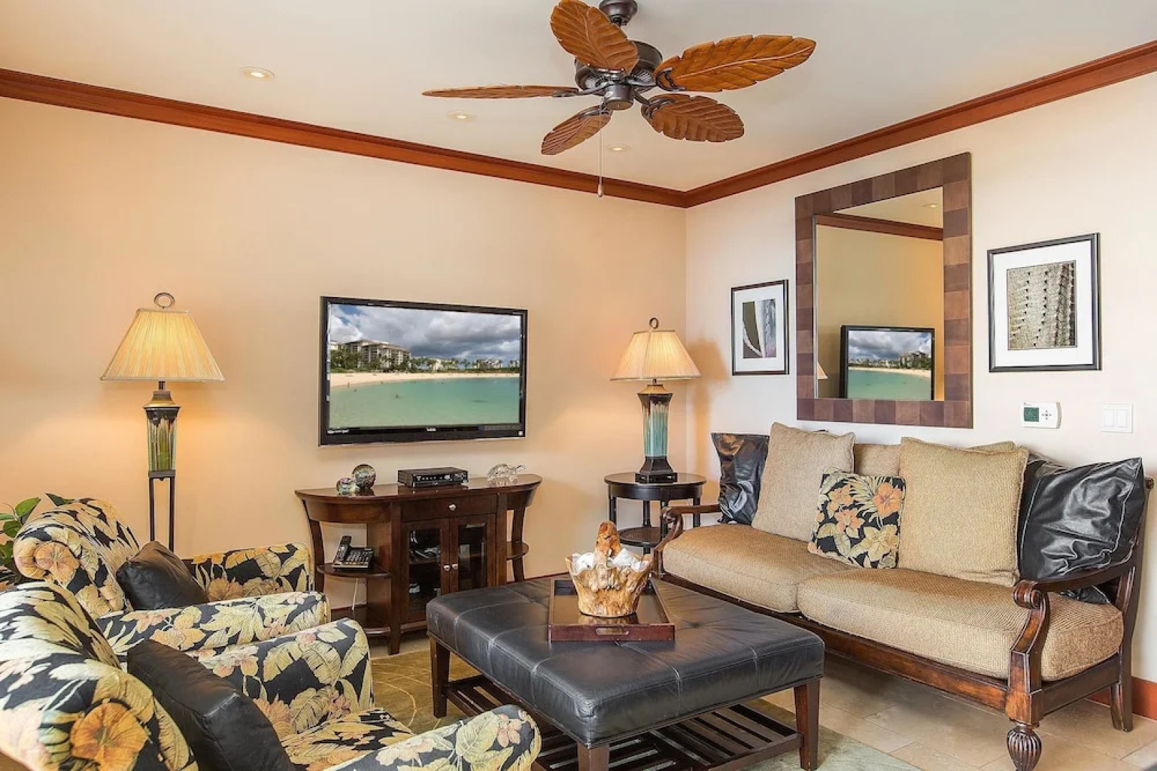 Three-bedroom Villas at Ko Olina Beach Villas Resort