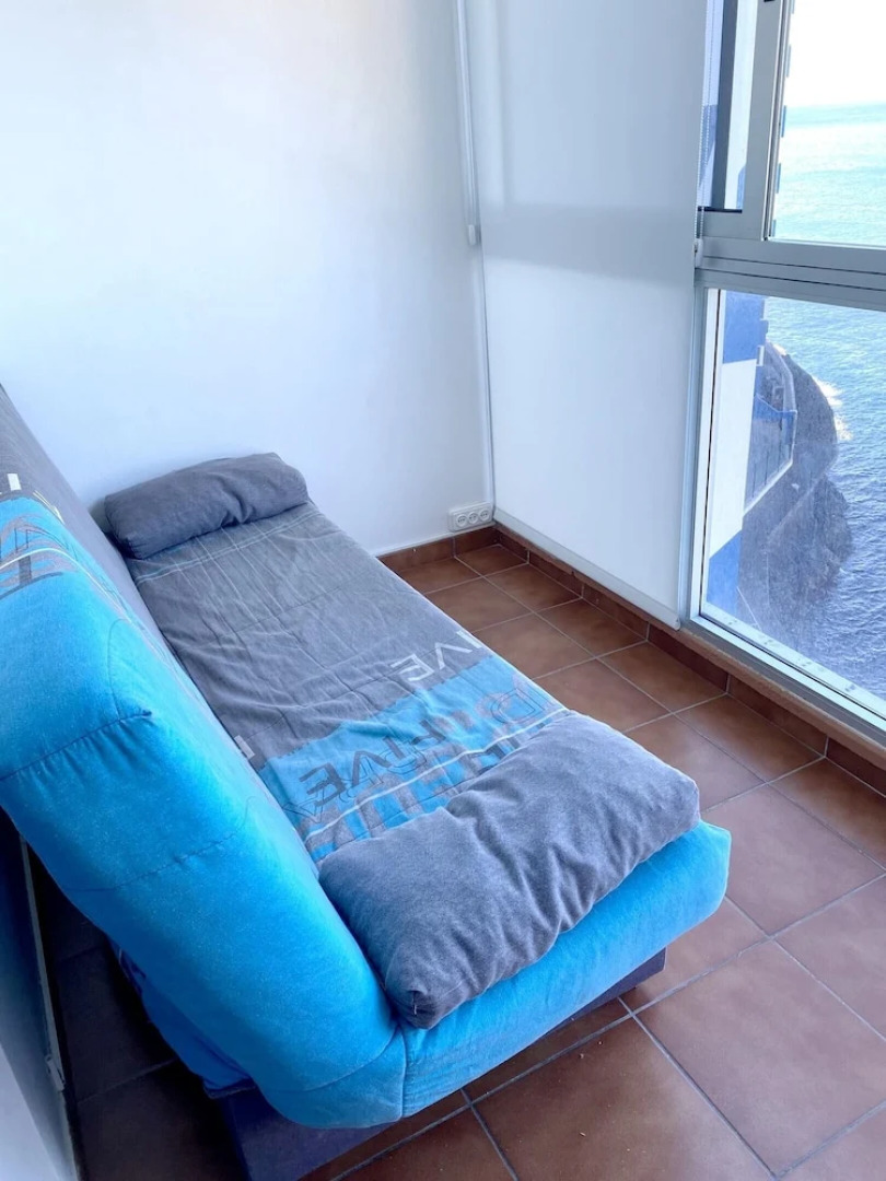 Apartment with One Bedroom in Tacoronte, with Wonderful Sea View, Pool Access, Balcony