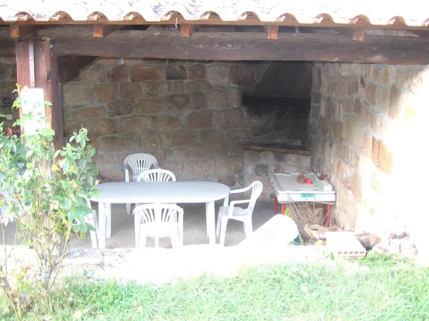 House With 3 Bedrooms in Chambonas, With Pool Access and Furnished Gar