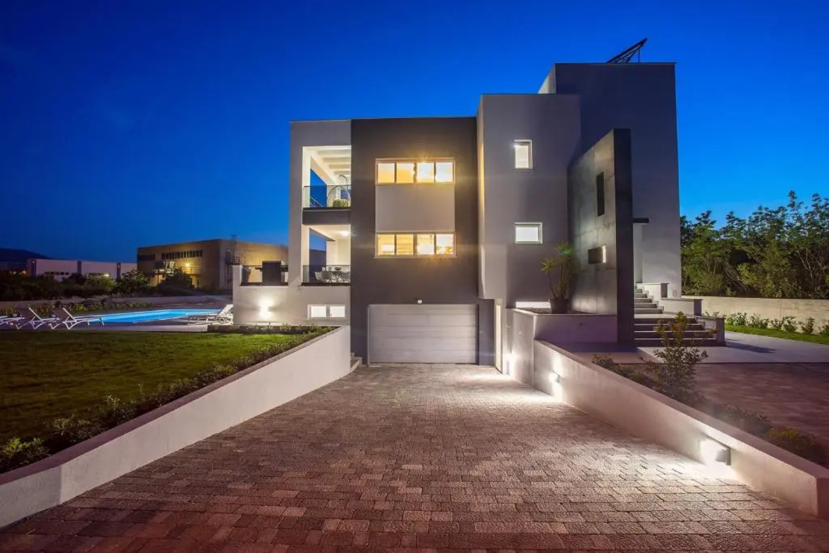 Villa Marijeta exclusive 5 star villa with 50sqm private pool, 6 bedrooms and playroom