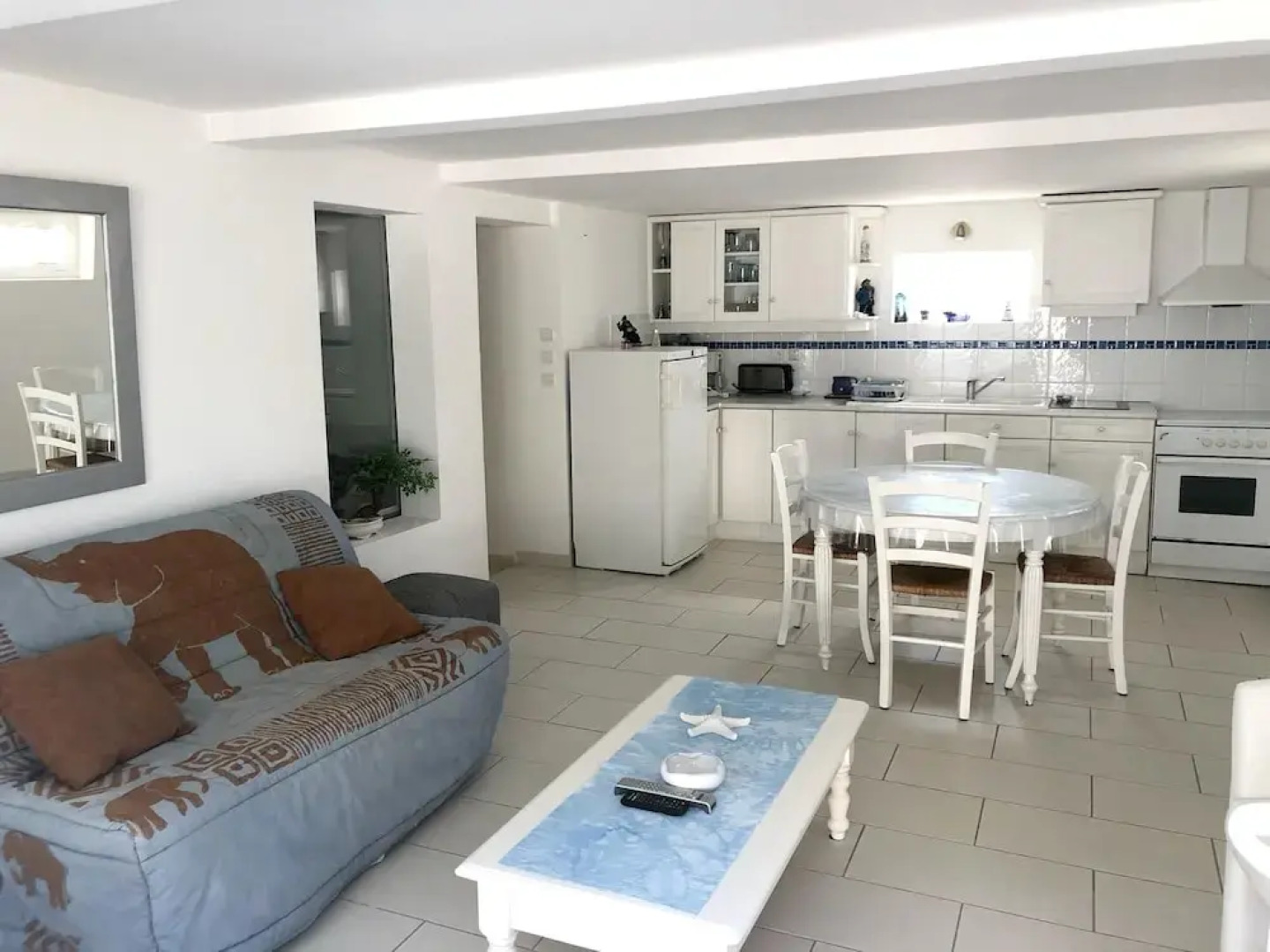 Apartment With 2 Bedrooms In Saint Michel Chef Chef With Furnished Terrace 300 M From The Beach