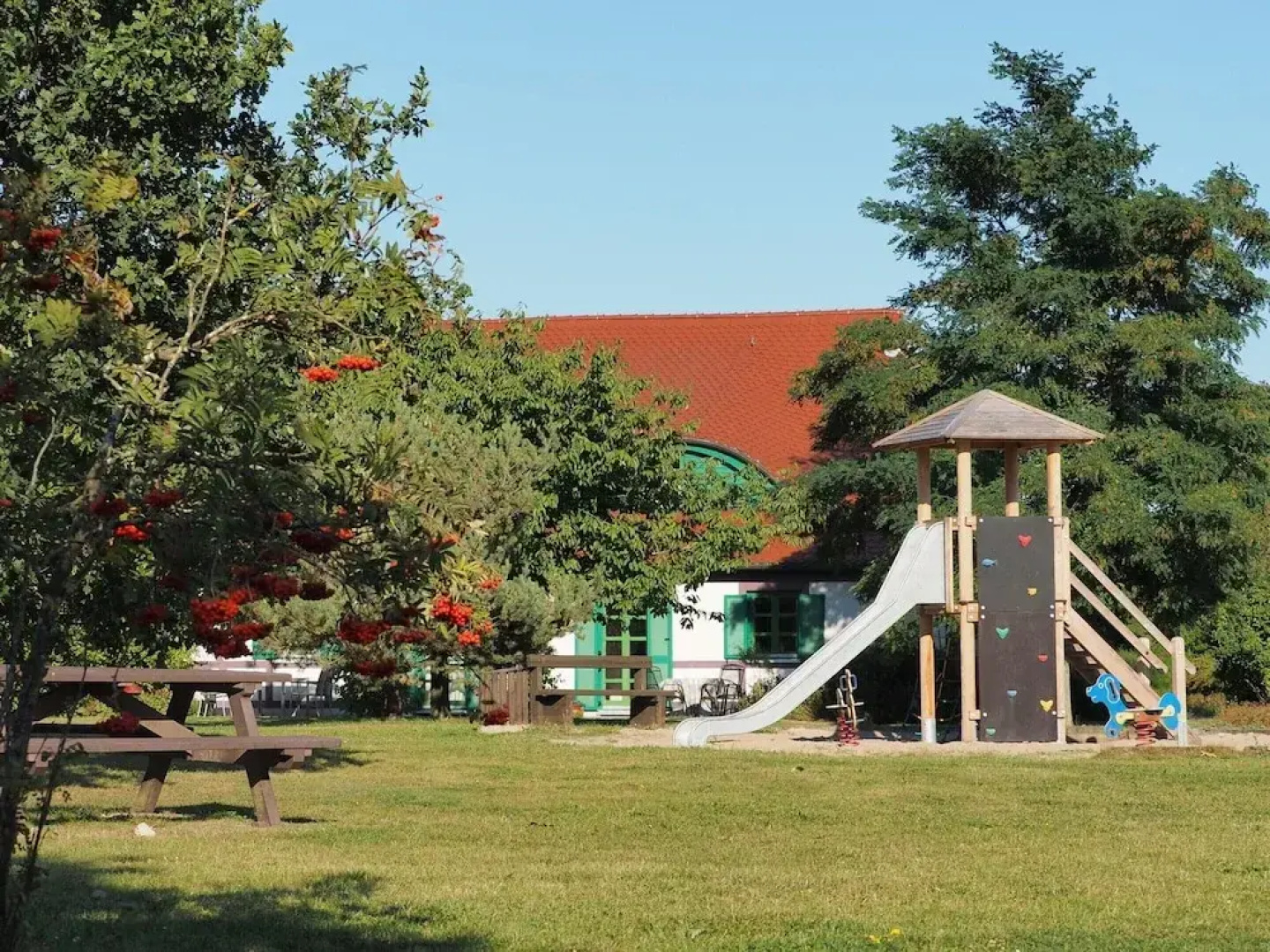 Wohnung in Dranske mit Garten