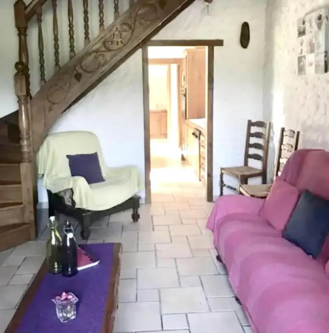 House With 2 Bedrooms in Lasse, With Wonderful Mountain View and Enclosed Garden - 50 km From the Beach