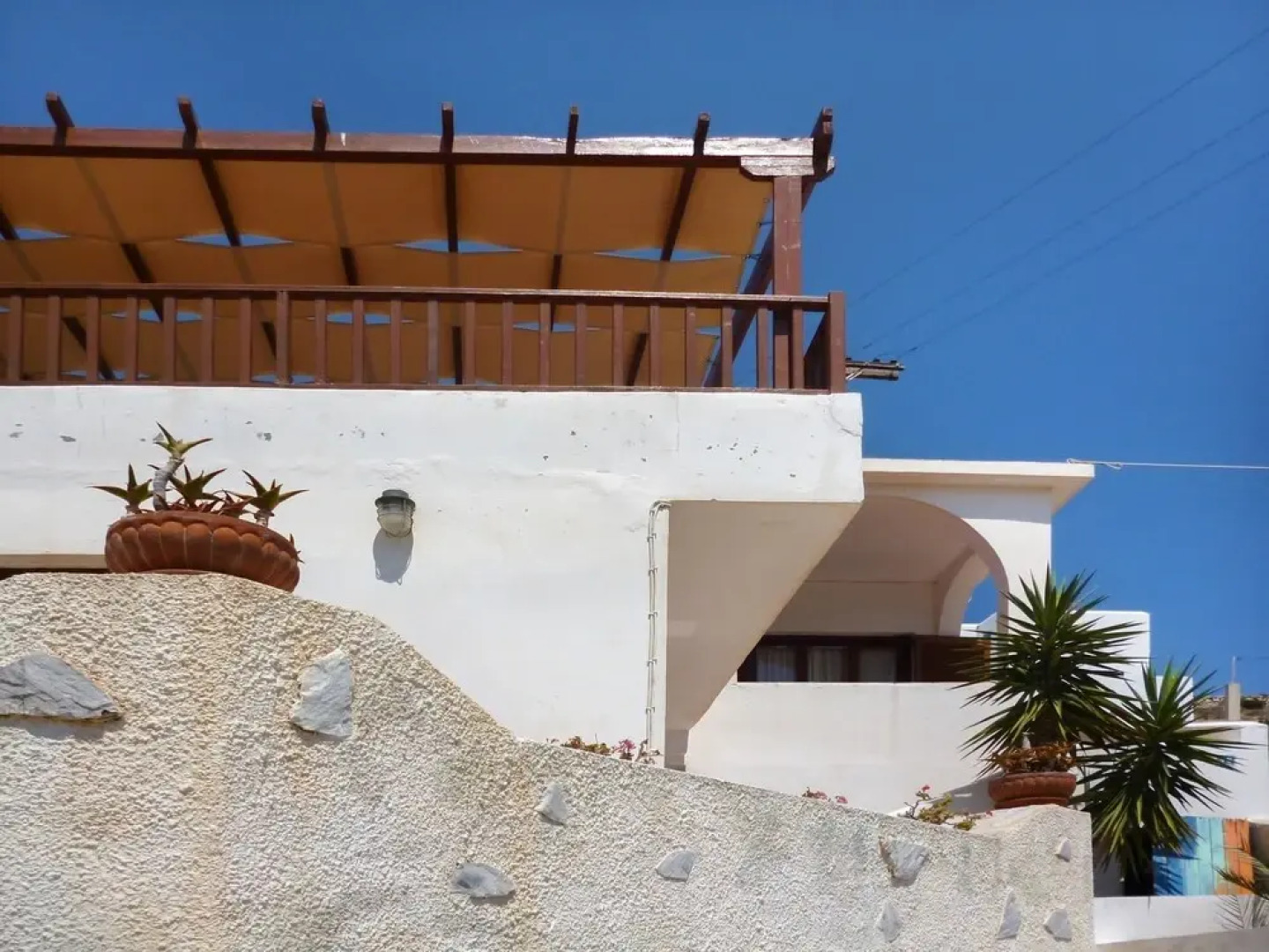 House With 2 Bedrooms in Sikinos, With Wonderful sea View, Enclosed Ga