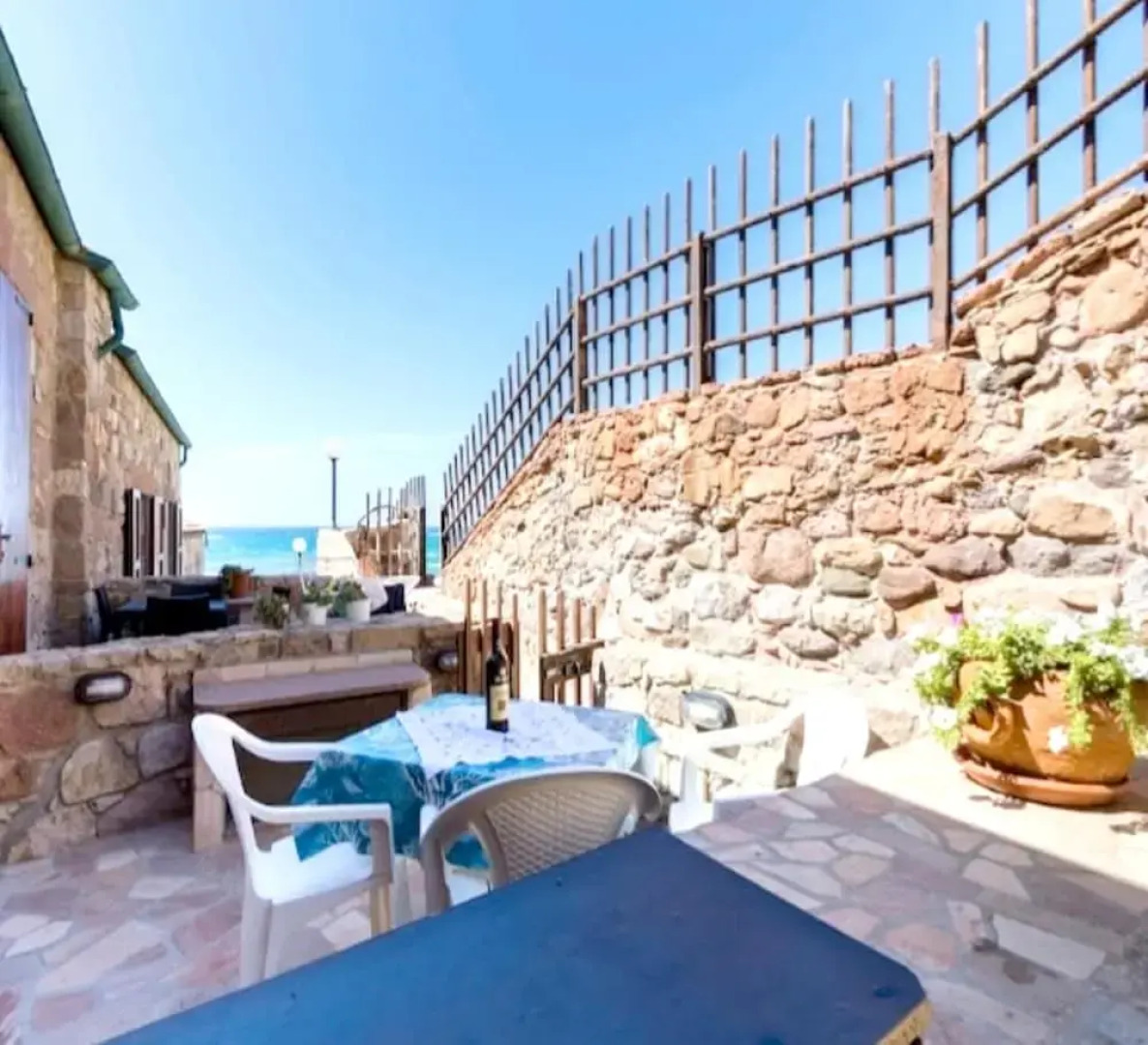 Apartment with 2 Bedrooms in Gonnesa, with Wonderful Sea View And Furnished Terrace