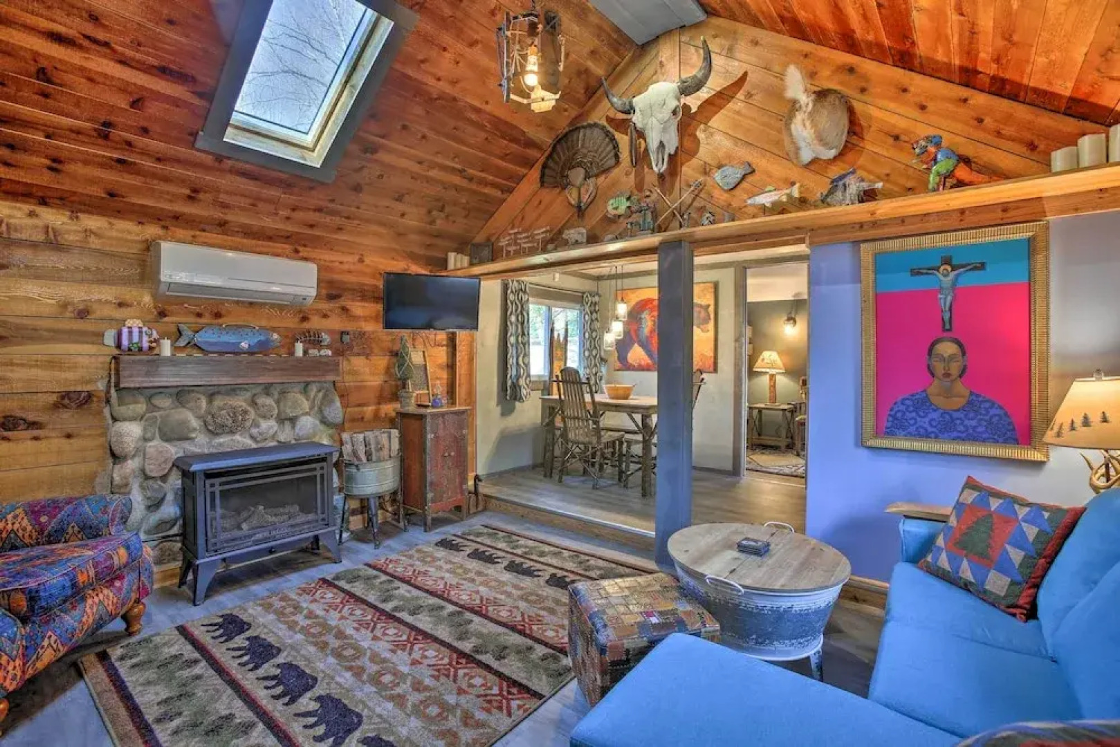 'work, Play & Get Away Cabin' Near Higgins Lake!