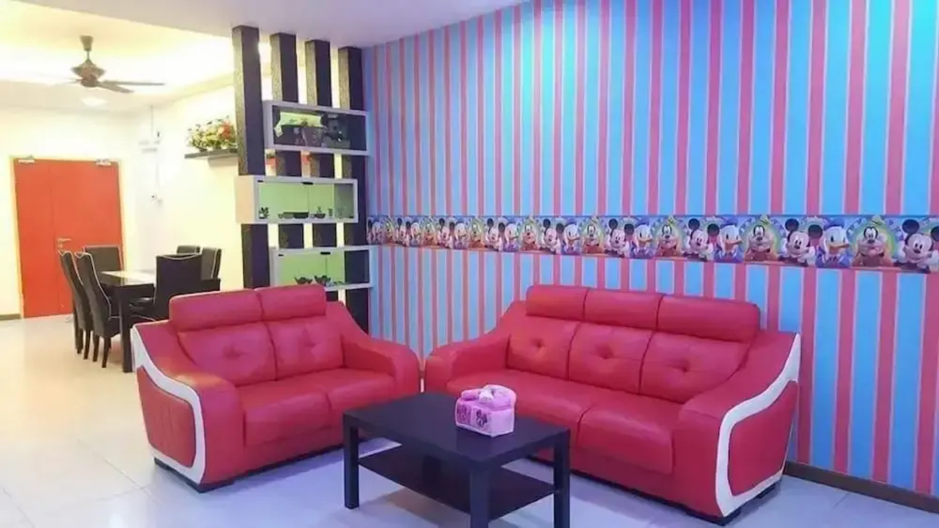 Windmill Cartoon at Sunrise Homestay