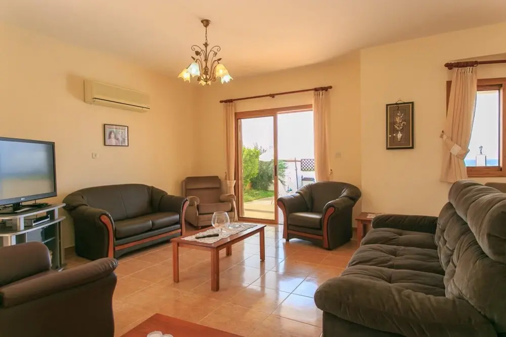 Achilles Beach Villa Large Private Pool Walk to Beach Sea Views A C Wifi Car Not Required - 2050