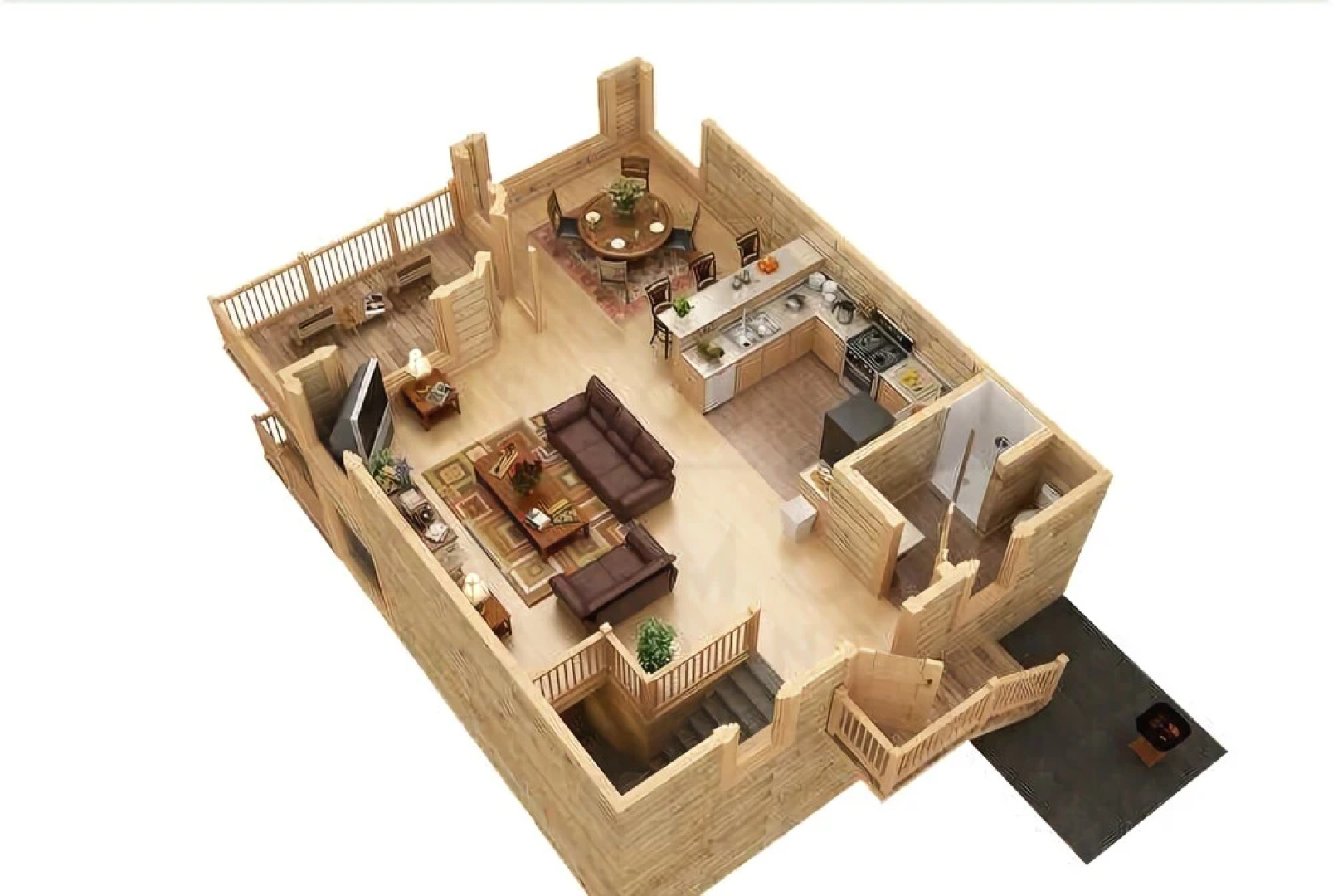 Misty Blue 1 Bedroom Home with Hot Tub