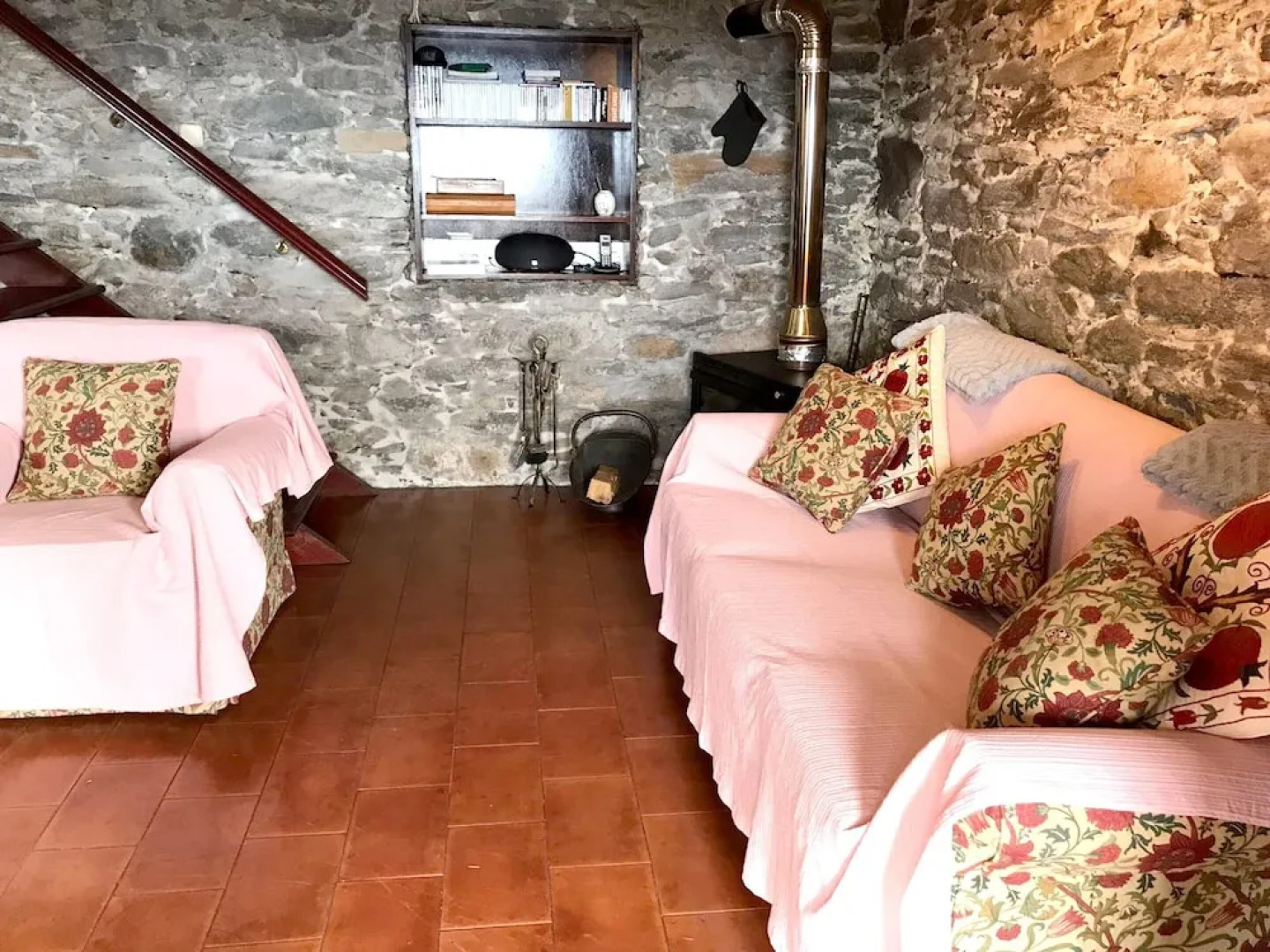 House With 2 Bedrooms in Fajã da Ovelha, With Wonderful sea View, Terr