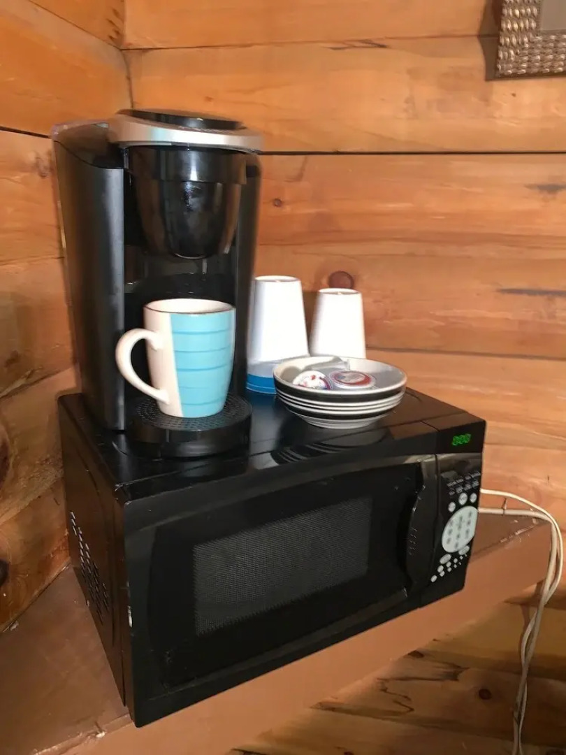 Log Cabin in the Field