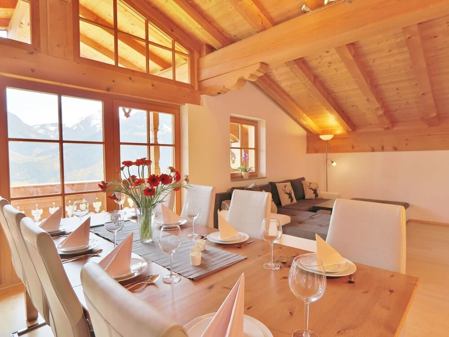 Spacious Apartment With Mountain View in Brixen im Thale