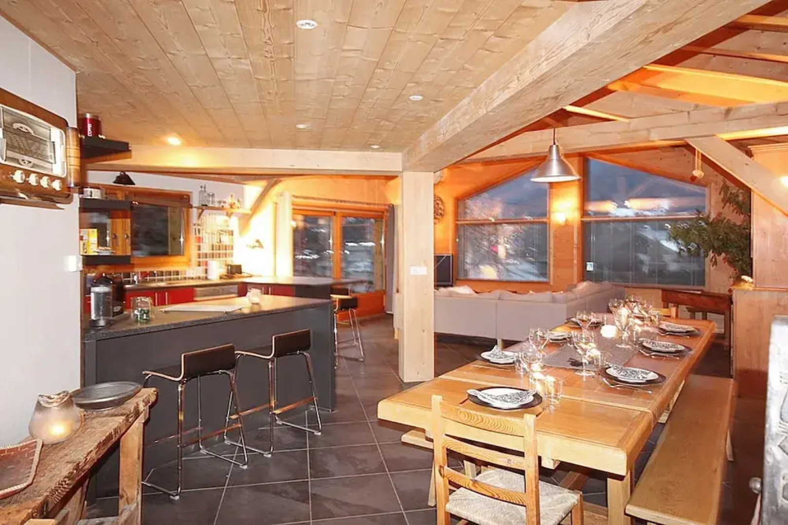 Chalet With 6 Bedrooms in Saint-jean-d'aulps, With Wonderful Mountain View, Enclosed Garden and Wifi - 3 km From the Slopes