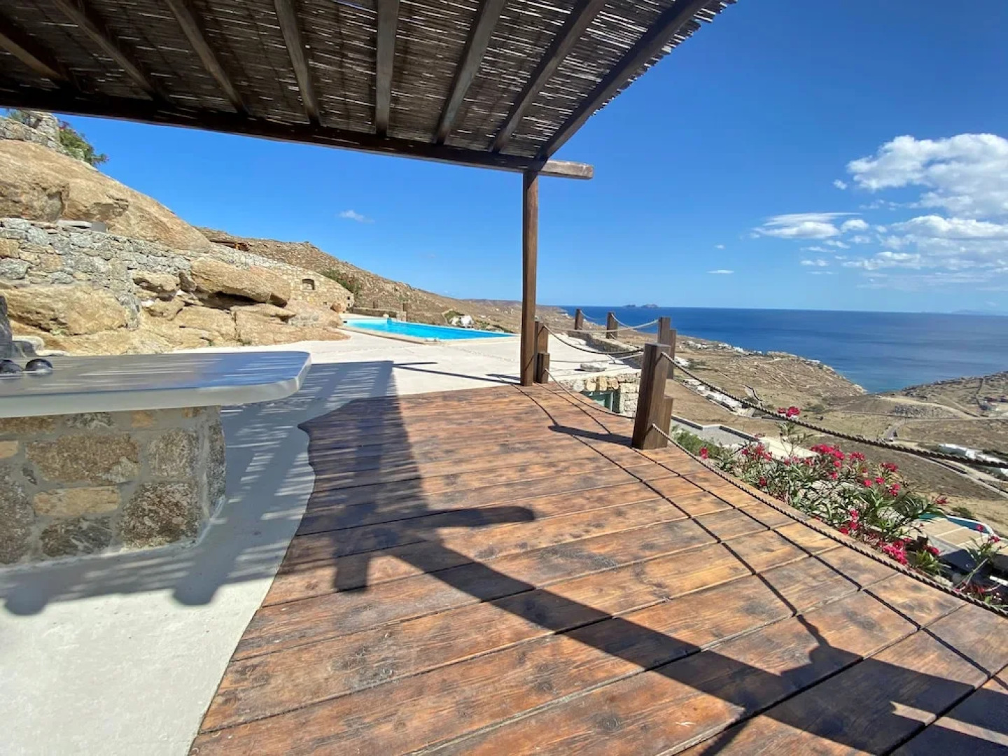 Seaview Villa Galanos at Kalafatis Beach