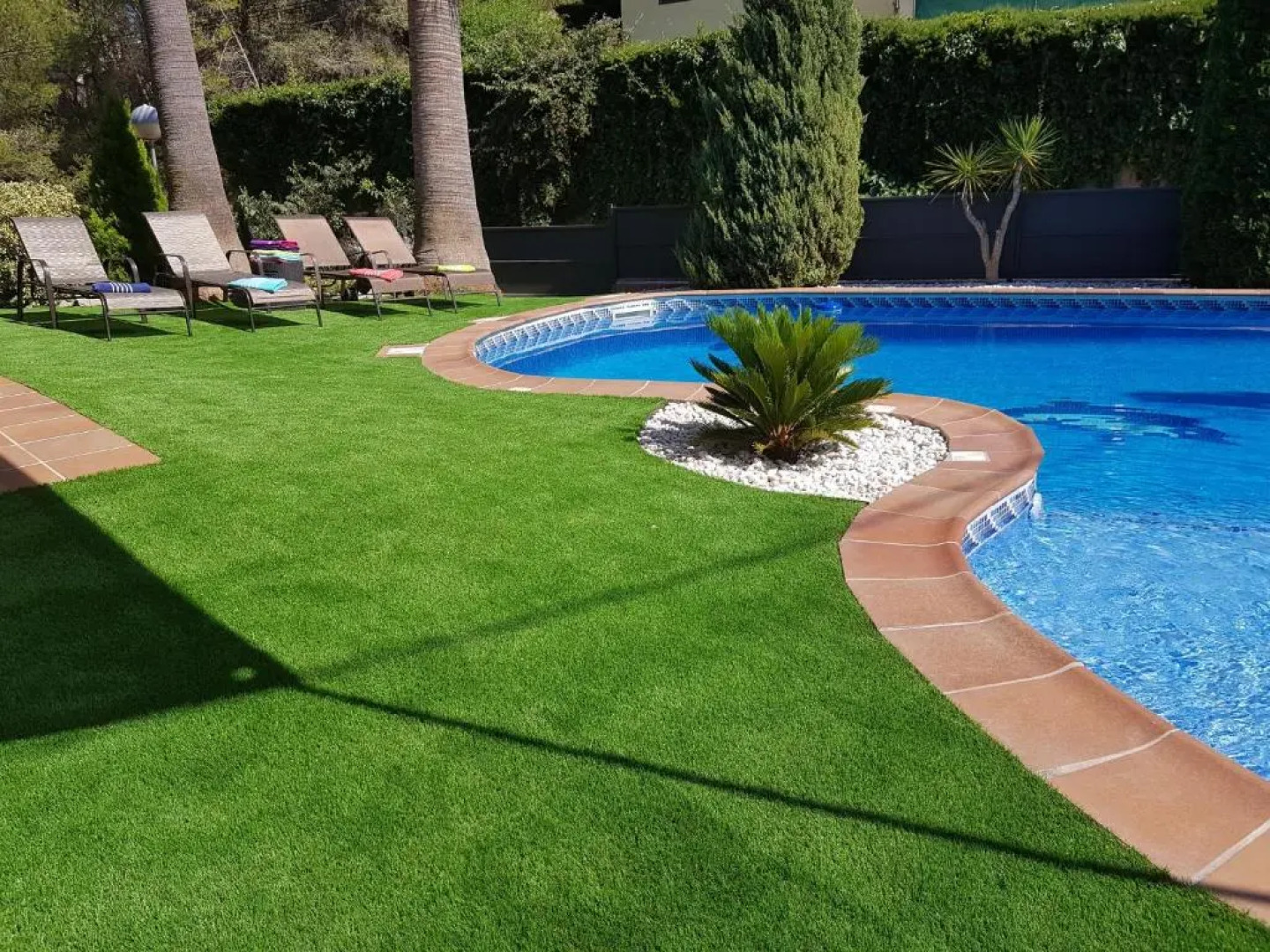 Washingtonia Villa near Sitges