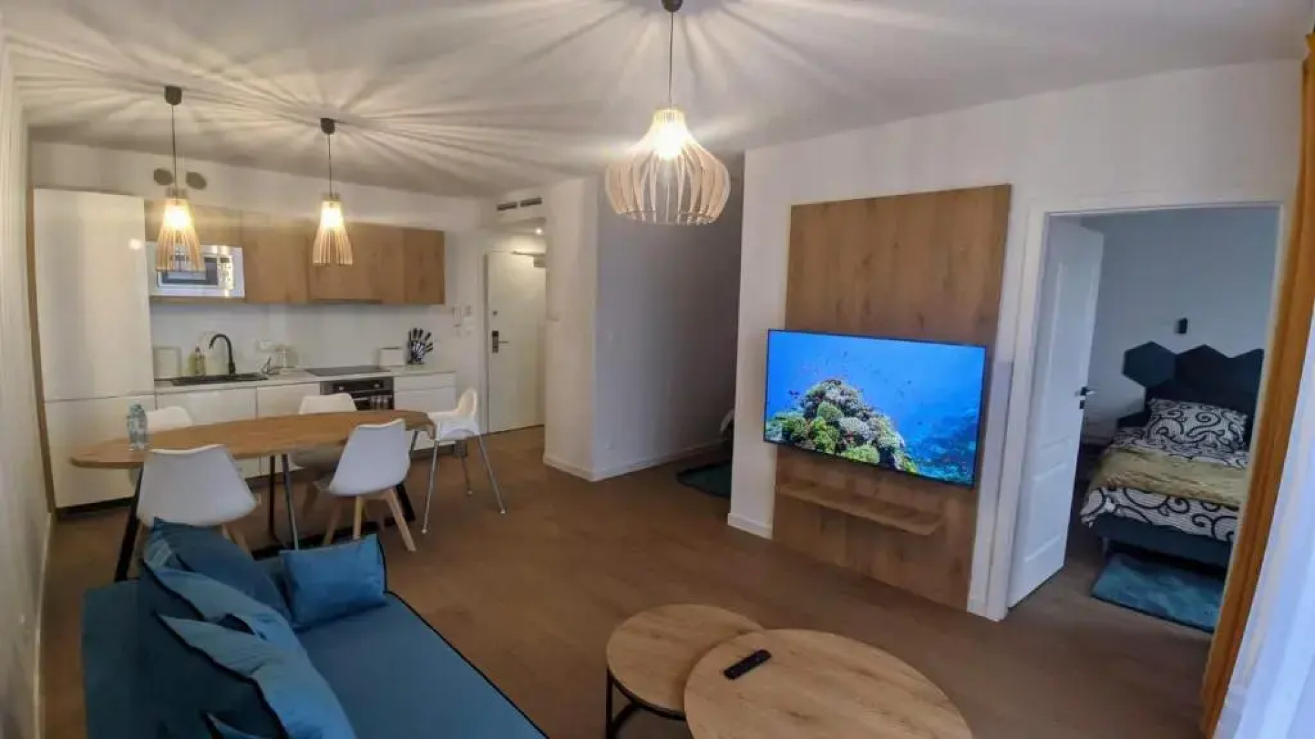 APARTAMENT BLUE z basenem, Marynarska 8 , Sarbinowo