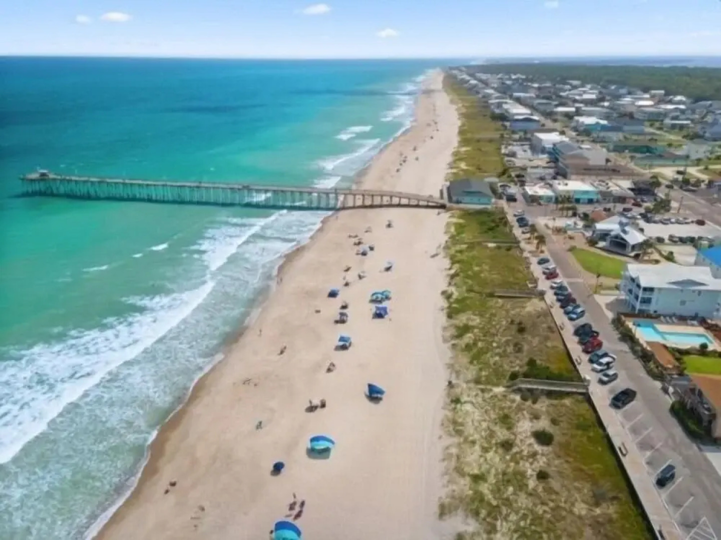 By The Kure Beach Pier 4 Bedroom Villa by Redawning
