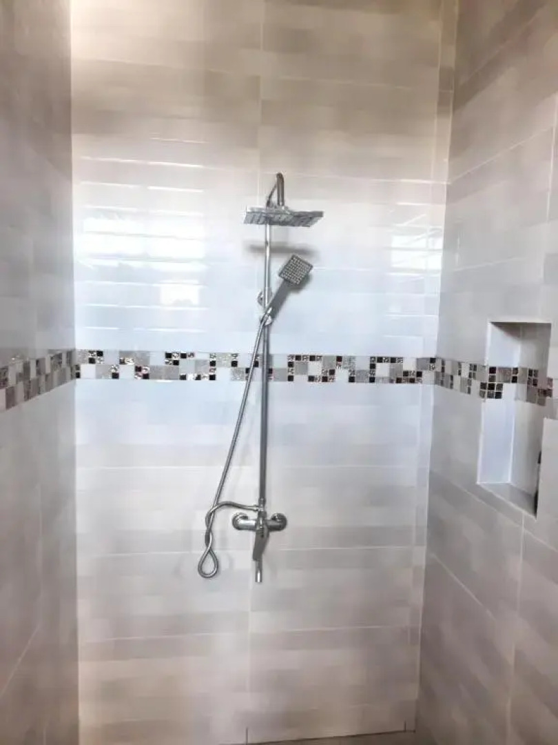 3 bedrooms villa at Blue Bay 500 m away from the beach with private pool enclosed garden and wifi