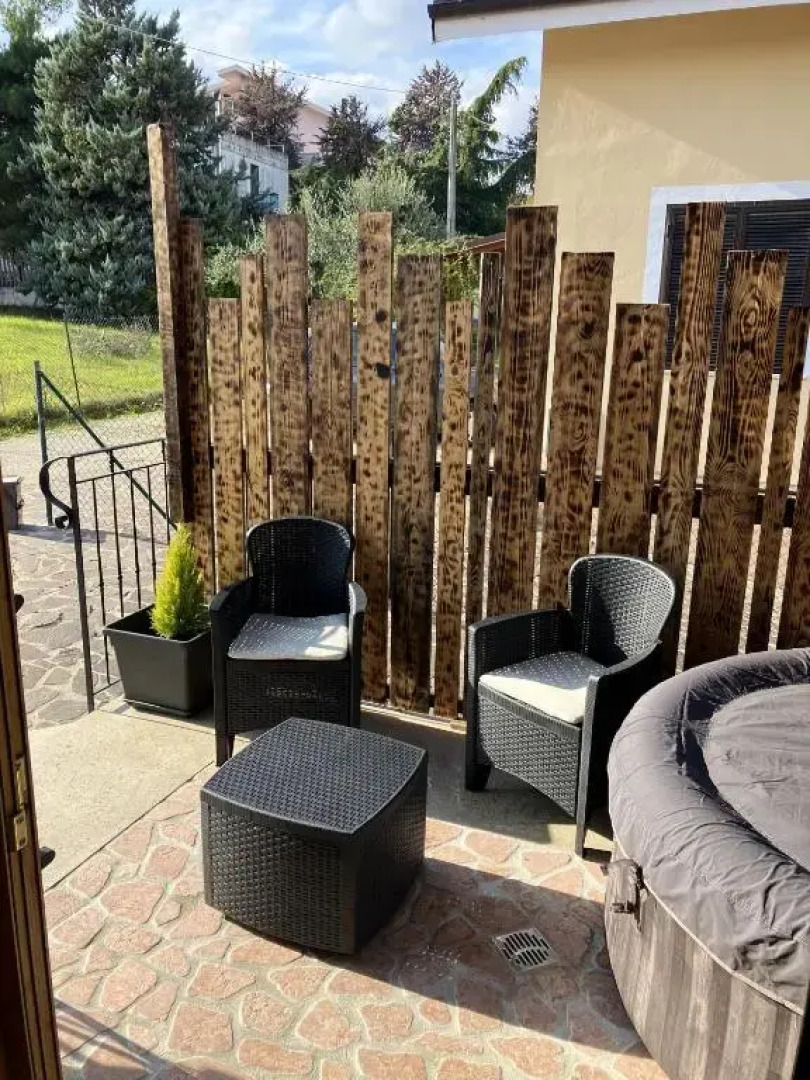 3 bedrooms house with sea view spa and enclosed garden at Collecorvino