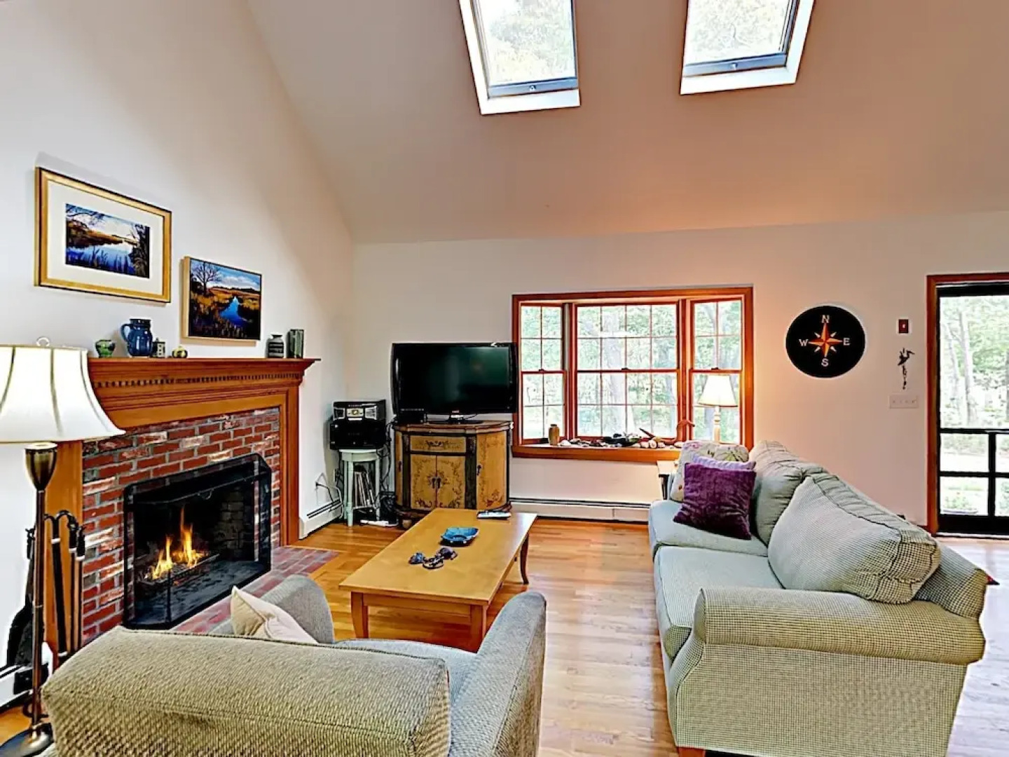 Woodsy Cape Cod Home by RedAwning