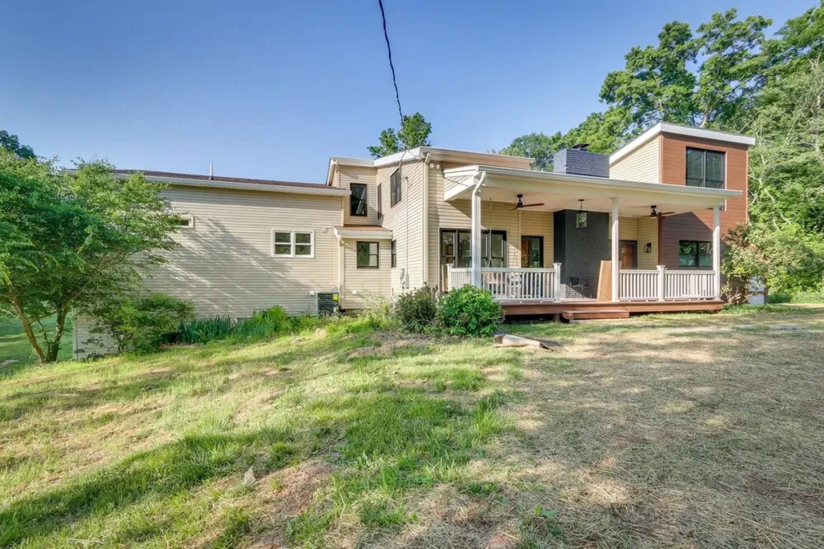 Bright Bluemont Home w/ On-site Pond & Mtn Views!