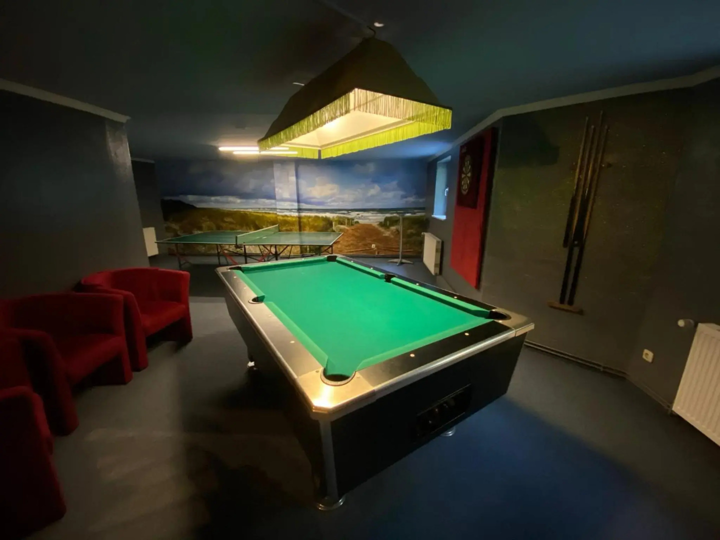 Ferienwohnung im Poolhaus mit Ostseeblick