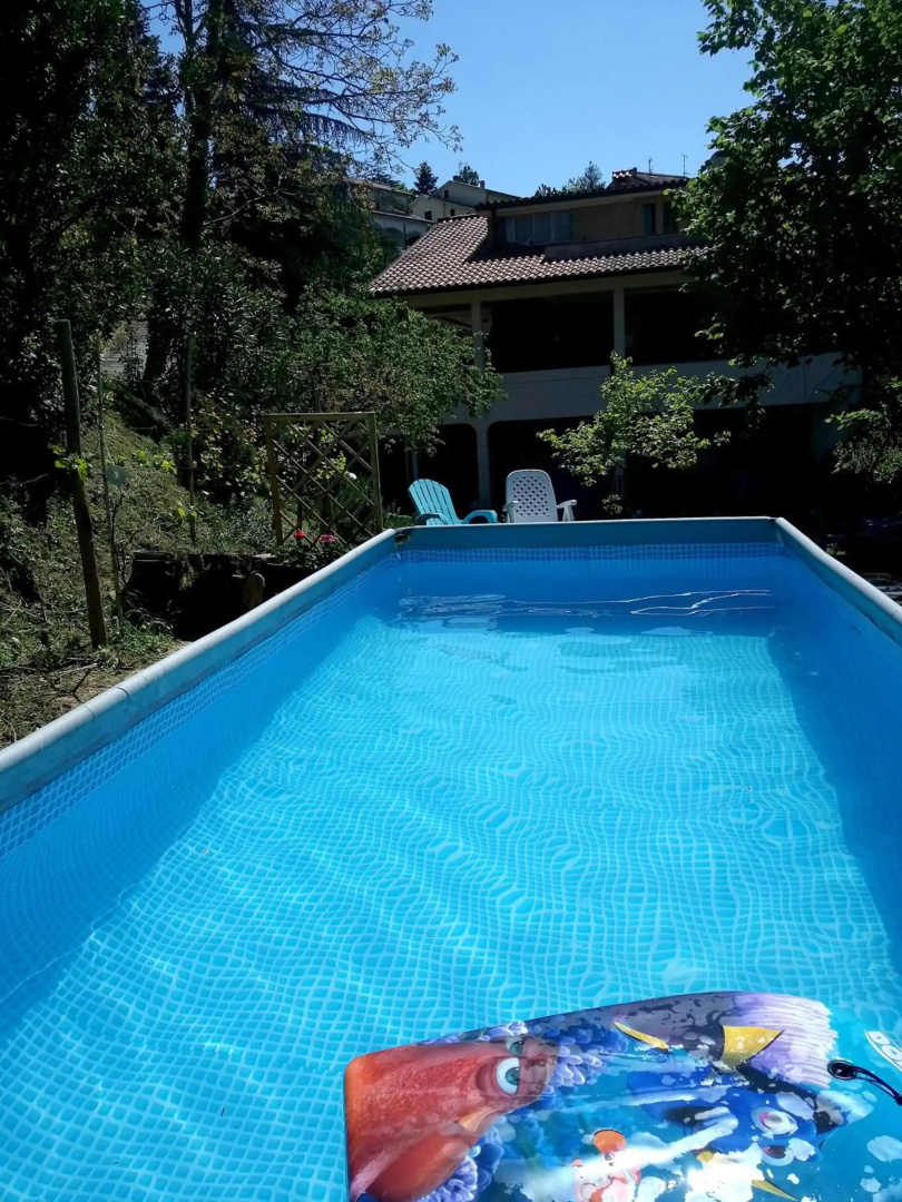 3 bedrooms house with private pool furnished terrace and wifi at Monteciccardo