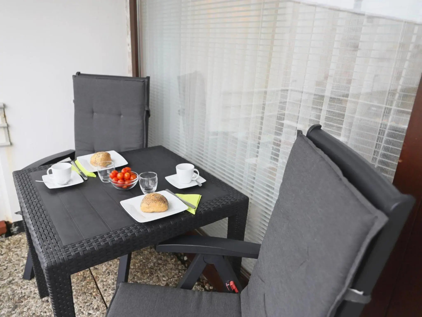 Das geräumige 2-Zimmer-Appartement