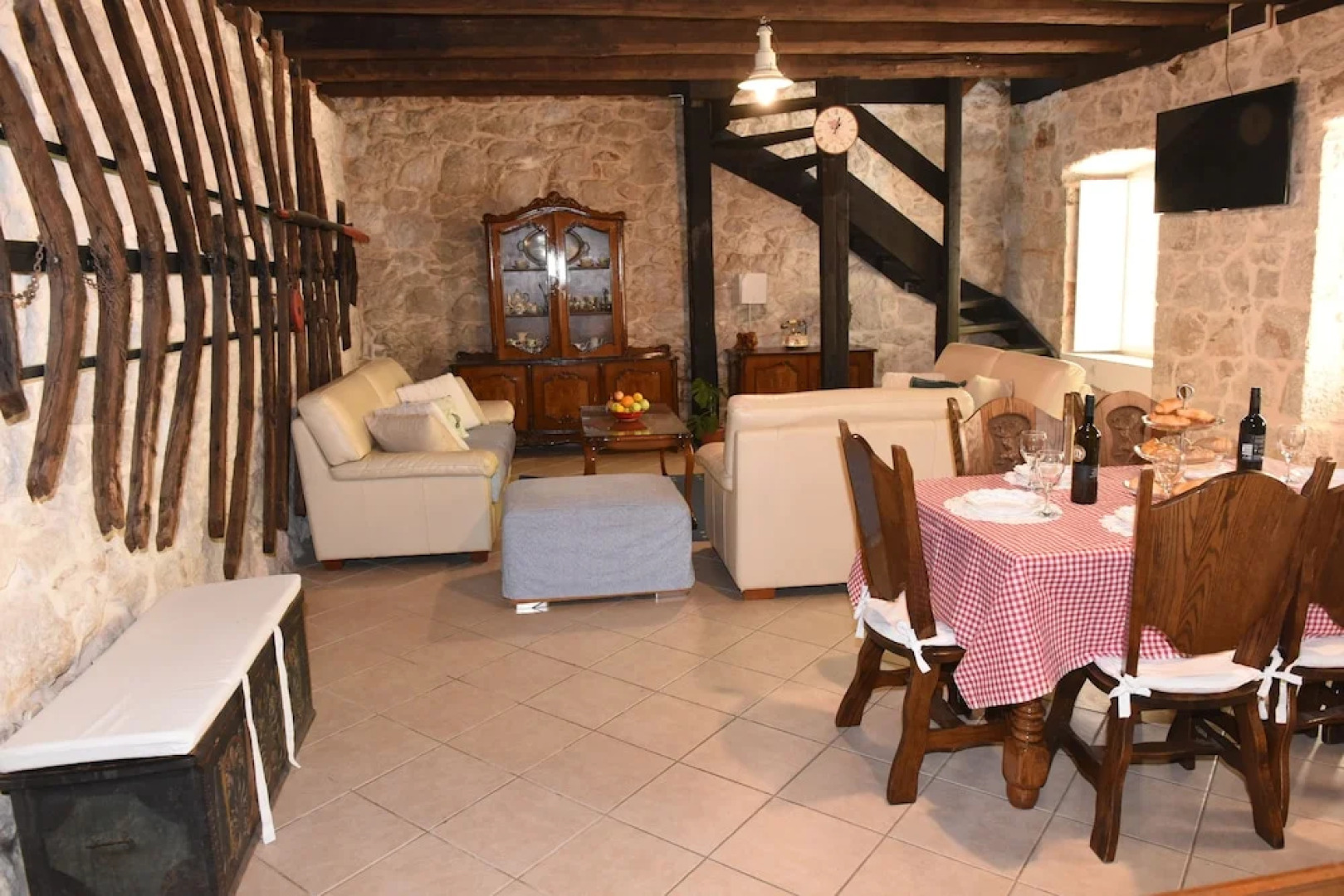 Traditional Croatian stone house