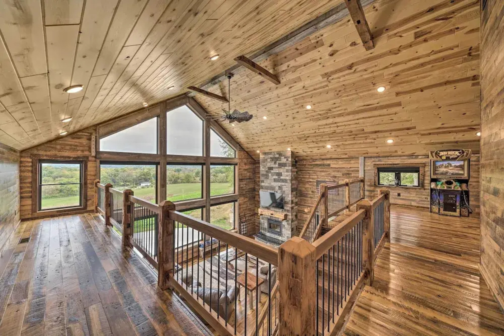 Galena Cabin w/ Wraparound Porch & Game Room!