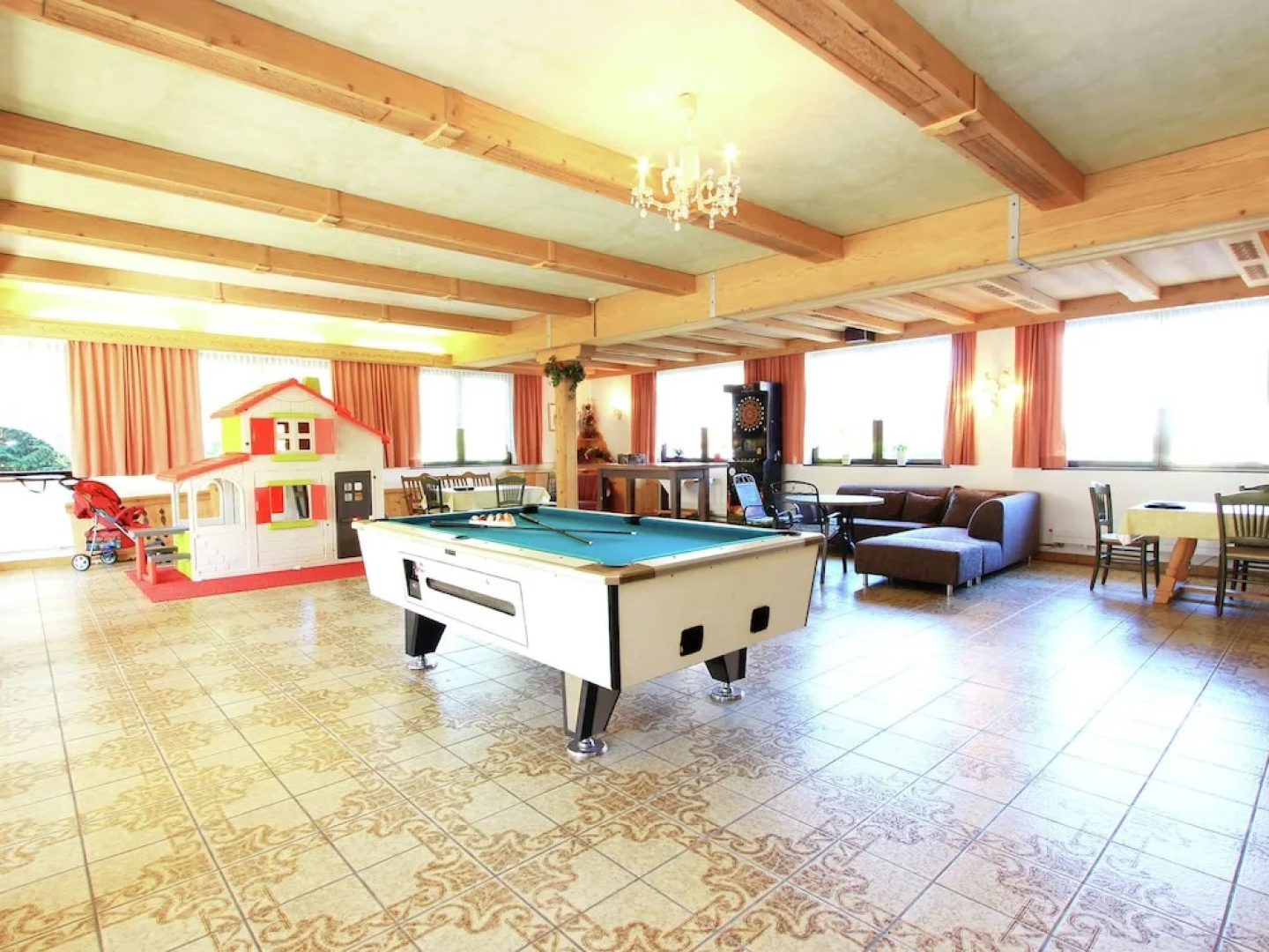 Modern Mansion in Itter with Sauna