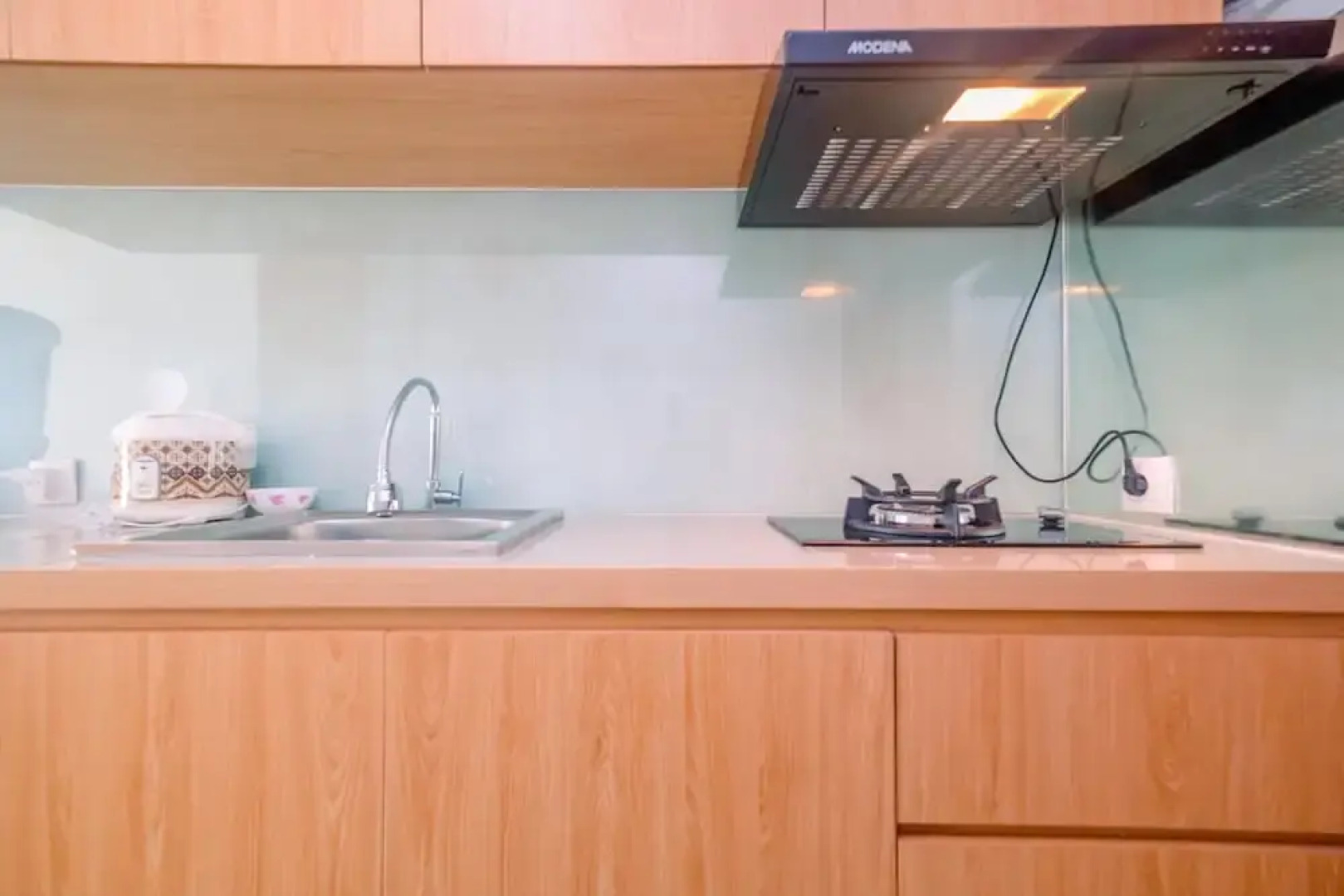 Modern Style Studio Tamansari Mahogany Apartment with City View