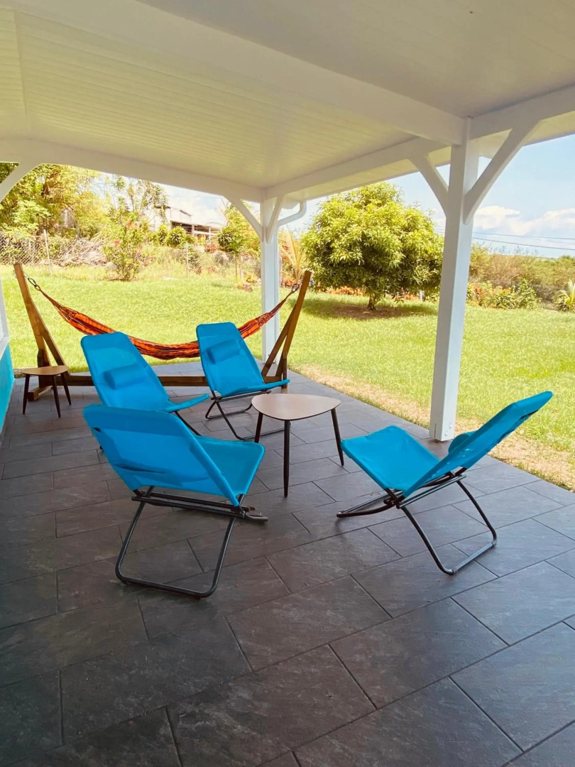 Villa Créole vue sur mer des Caraïbes