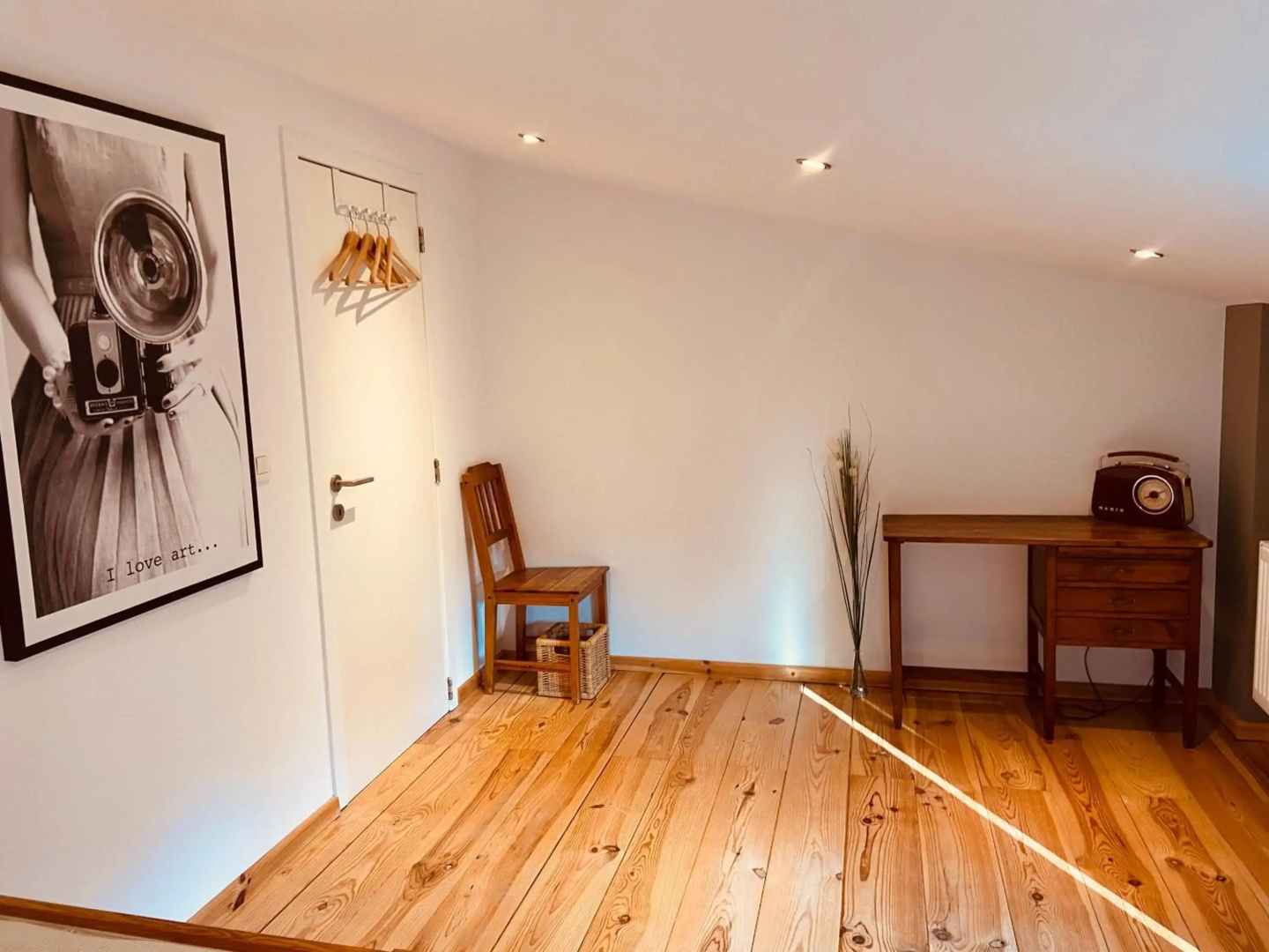 Jolie maison avec jardin.