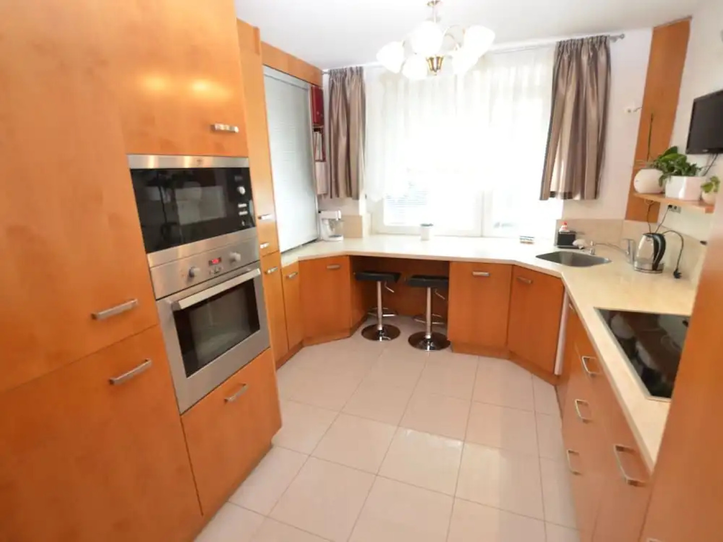 Pretty Apartment in Podebrady With Garden, Balcony, Parking