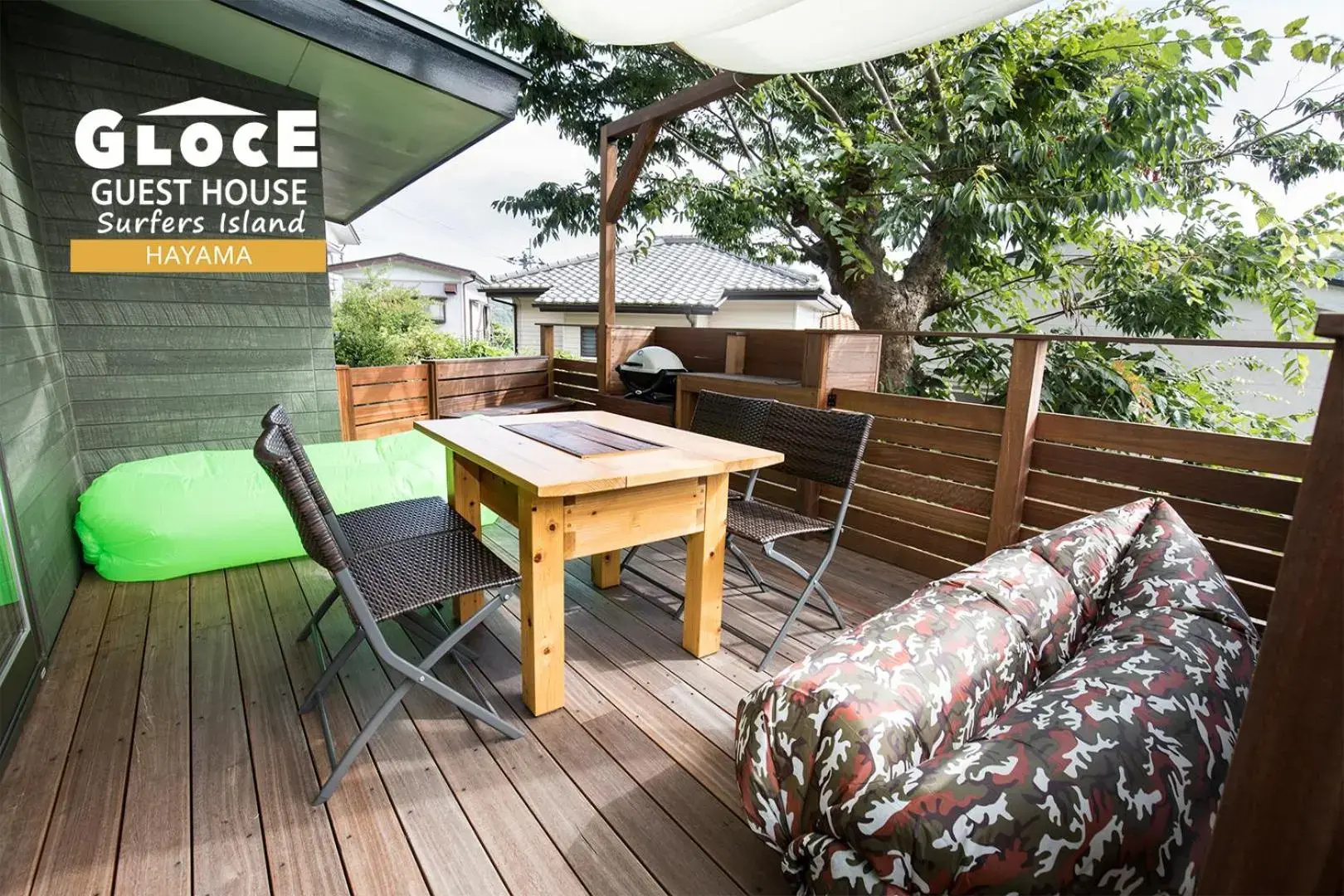 GLOCE 葉山 サーファーズログハウス l HAYAMA Surfers Log house