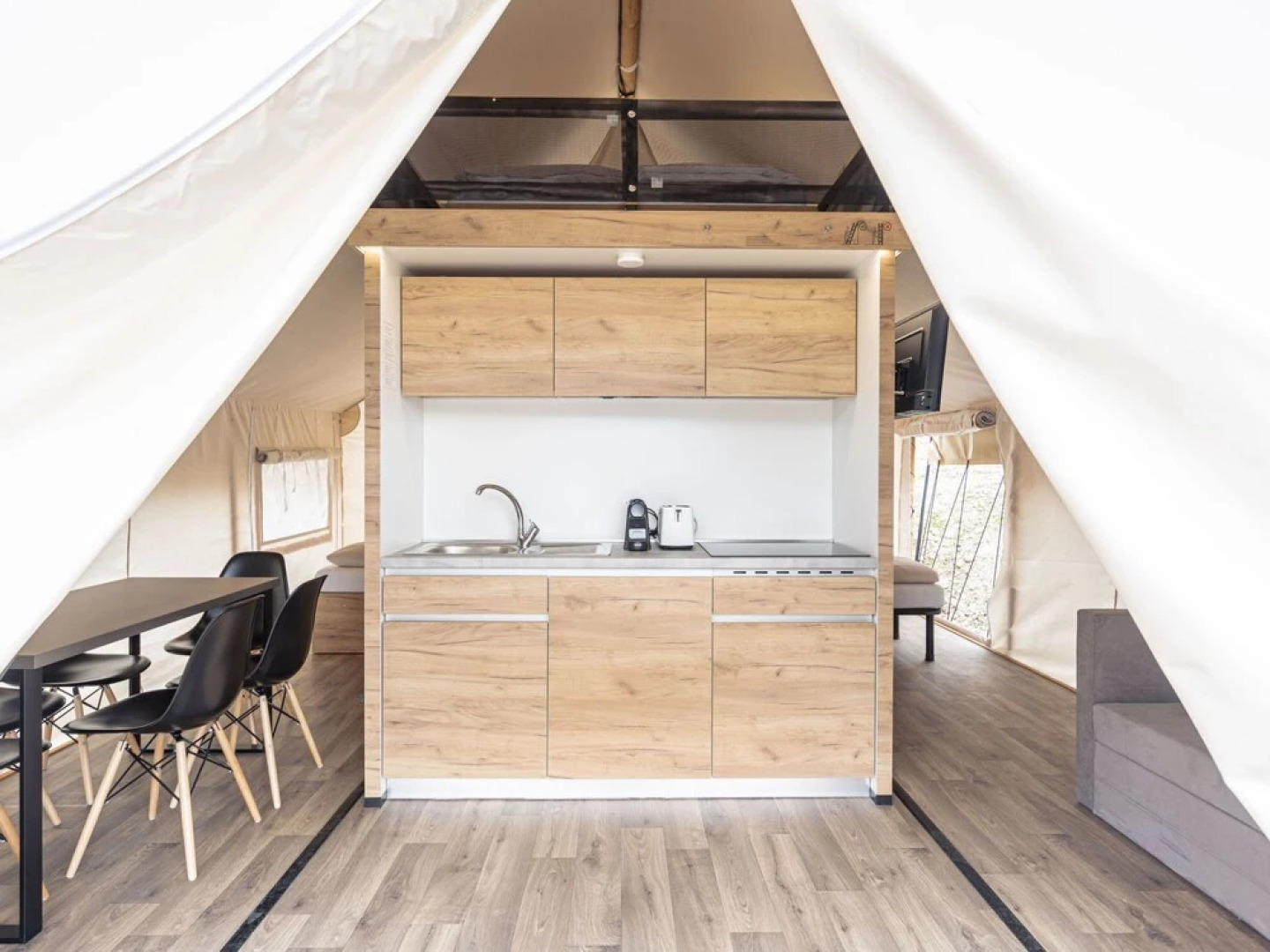 Luxuszelt Safari f r 4 Personen K Tschach-mauthen