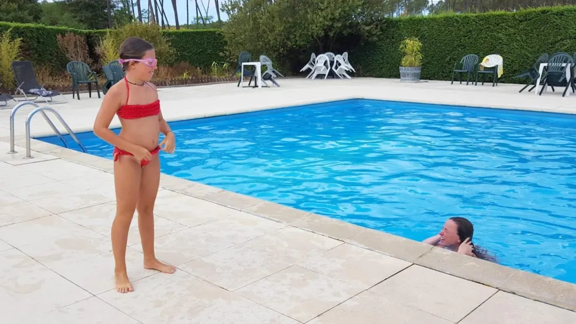 Apartment With 2 Bedrooms in Onesse-laharie, With Pool Access and Encl