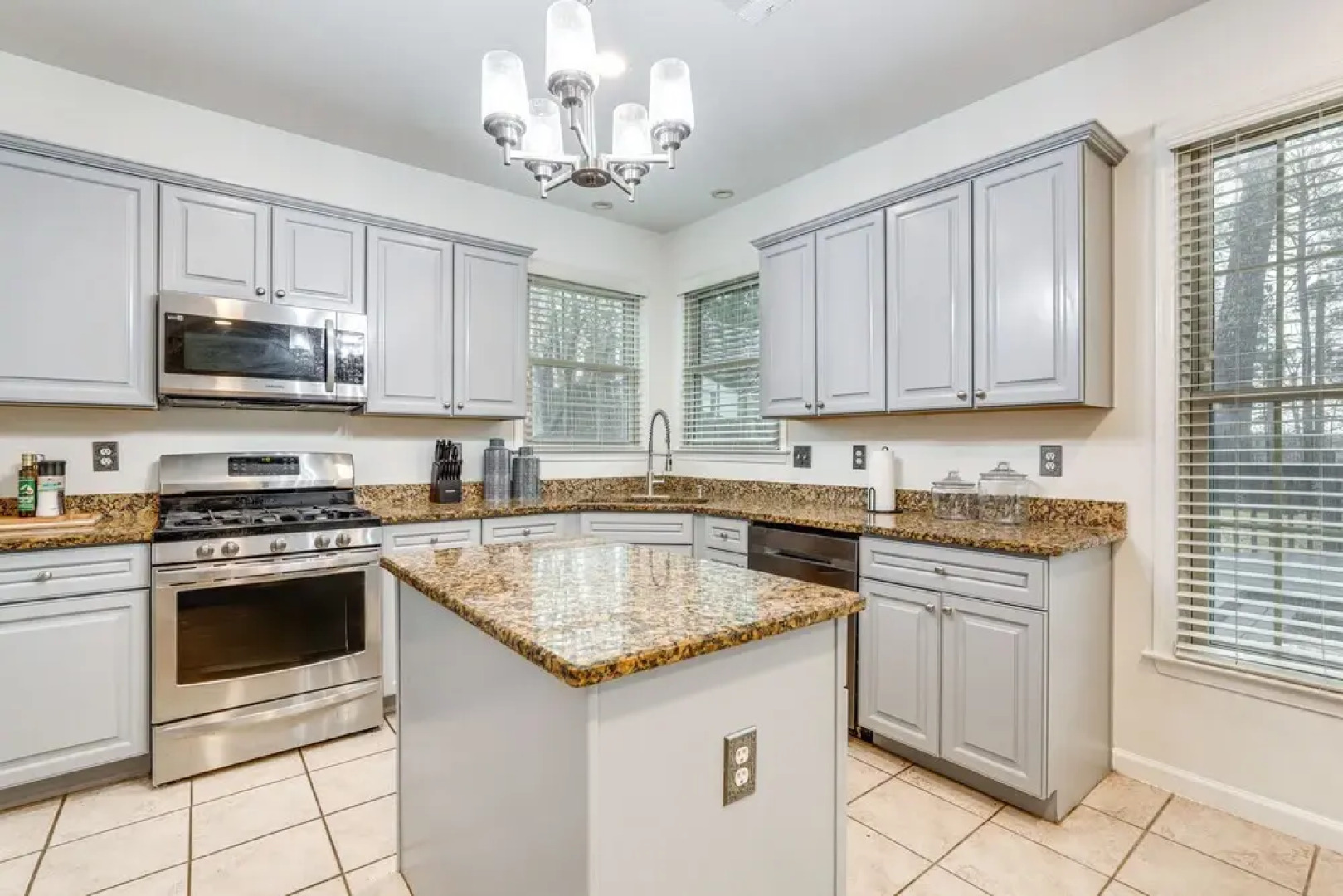 Modern Stone Mountain Home w/ Spacious Deck, Grill