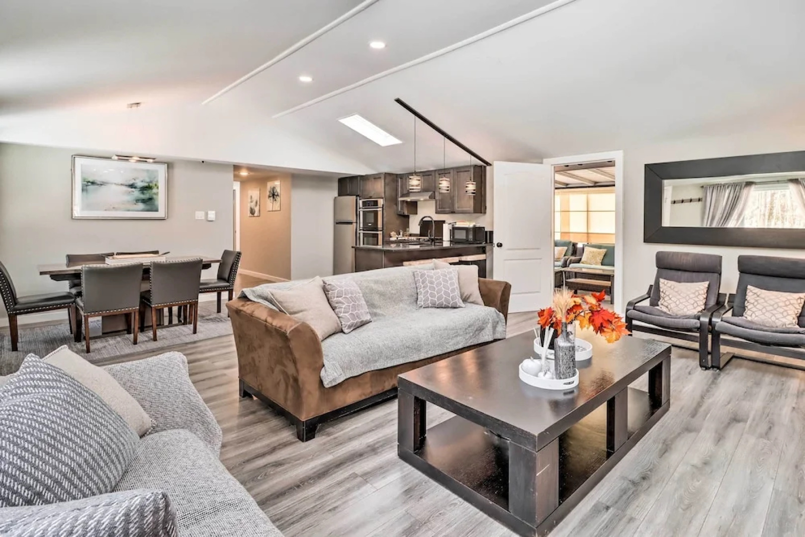 Hot Tub & Fire Pit: Modern Pocono Mountain Home