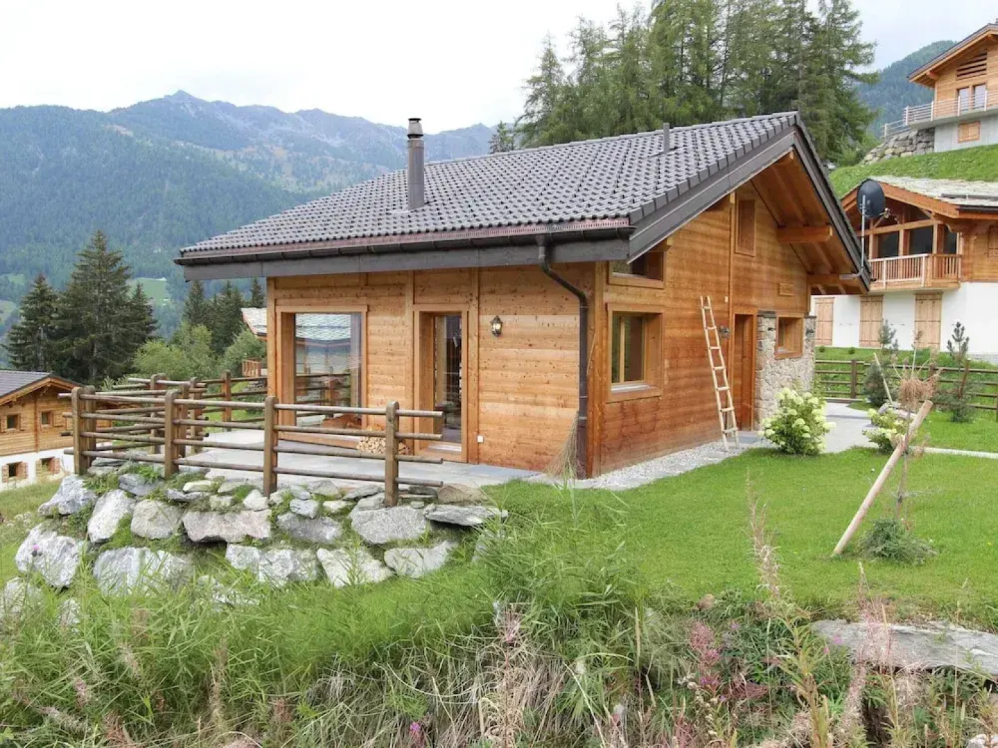 Chalet in La Tzoumaz Near Ski Slopes
