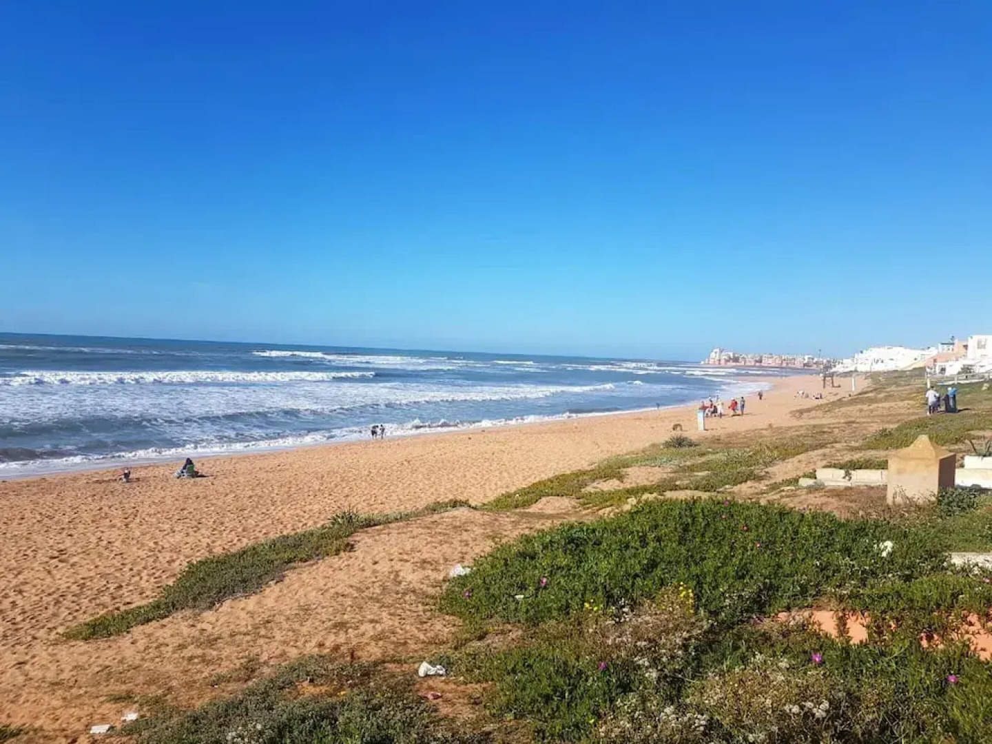 Apartment With 2 Bedrooms in Bouznika, With Wonderful City View and Furnished Terrace - 2 km From the Beach