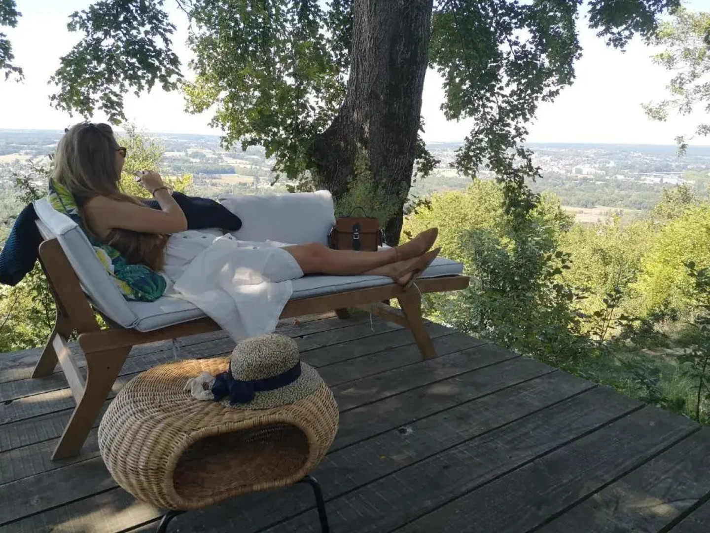 lodge-bélvédere sur les hauteurs de vichy