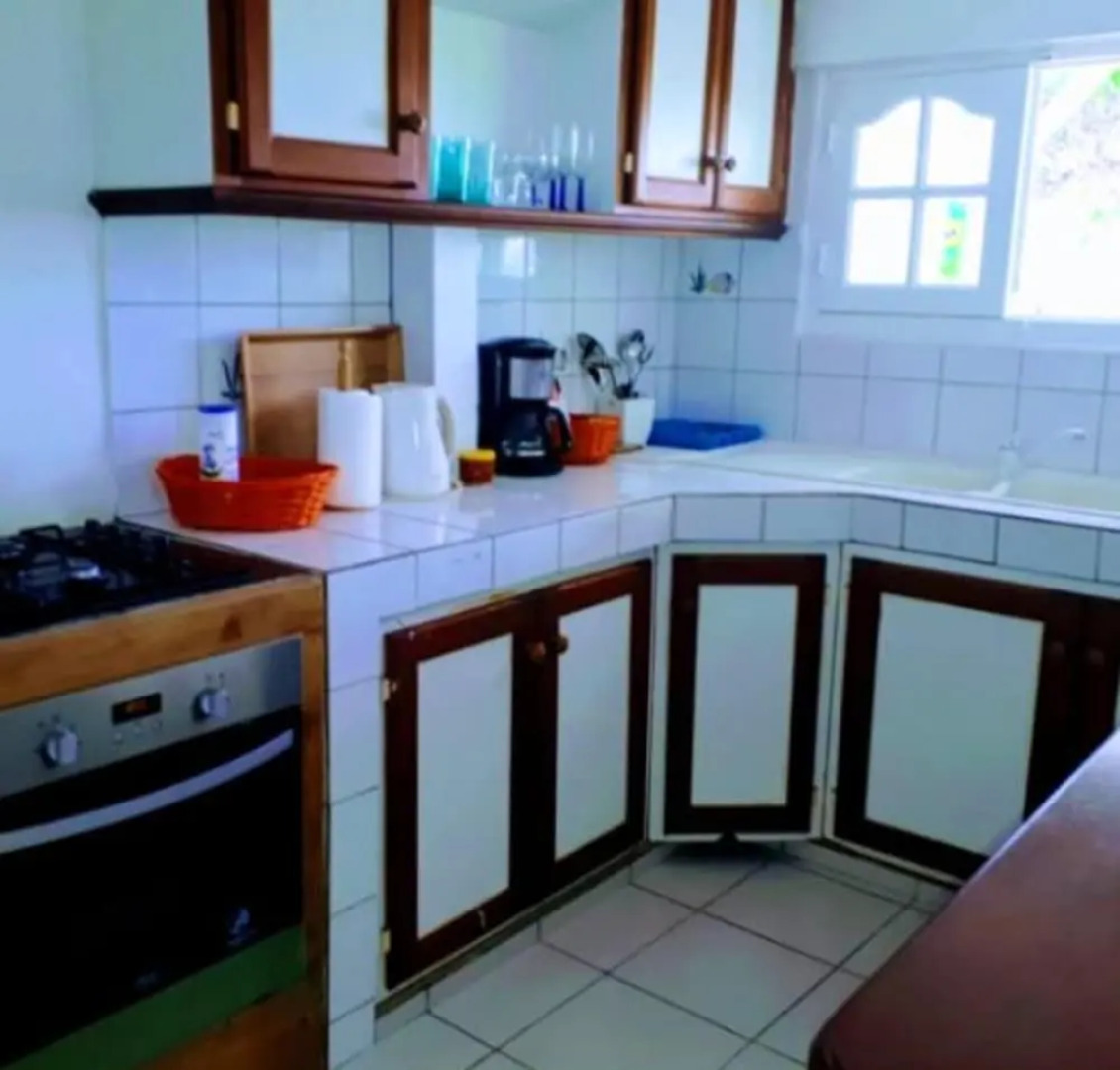 Studio in Capesterre de Marie Galante, With Wonderful sea View, Enclosed Garden and Wifi Near the Beach