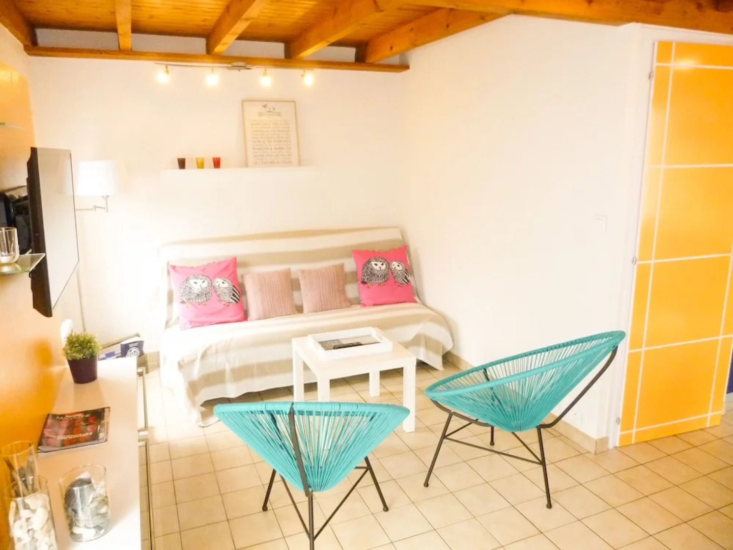 Maison grand jardin et vue sur mer