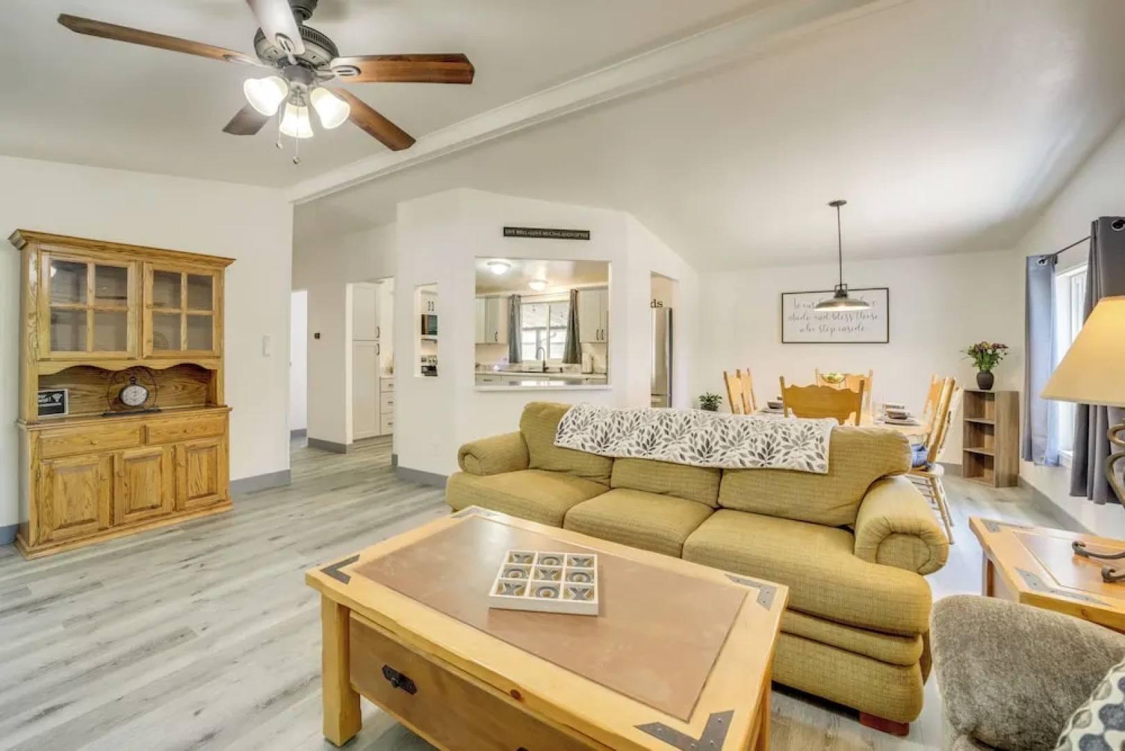 Snowy Peak Views & Cozy Game Nights: Pine Home