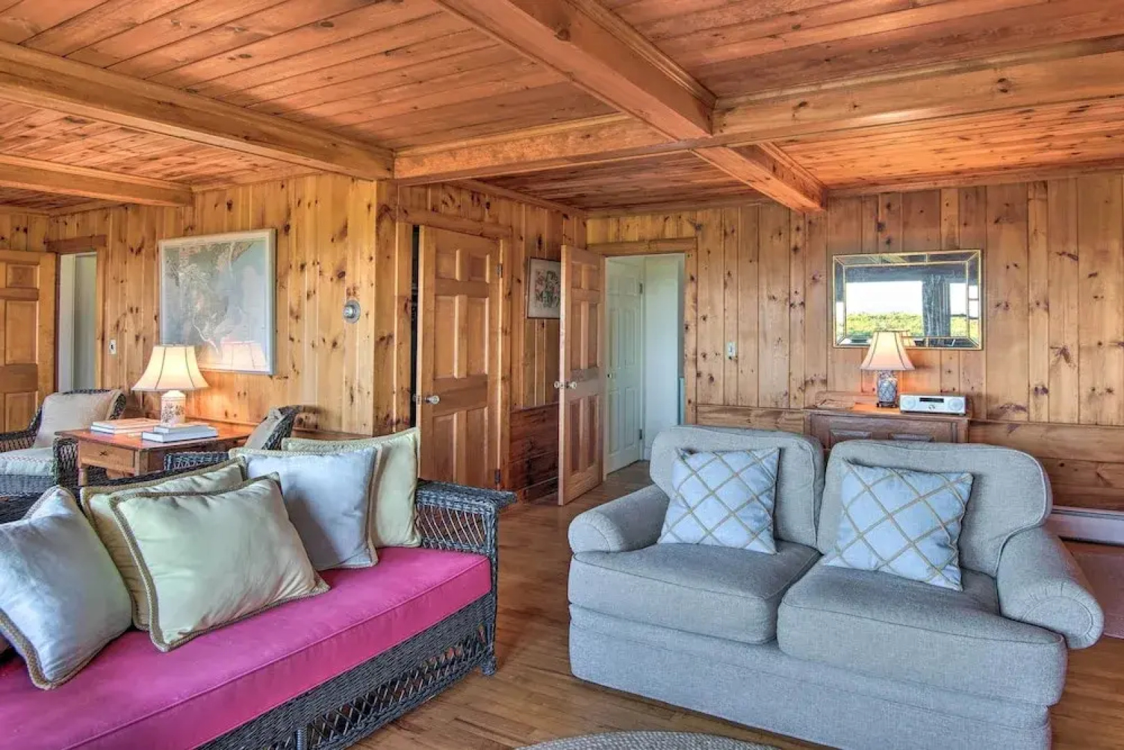 Waterfront Kennebunk Retreat on Private Beach
