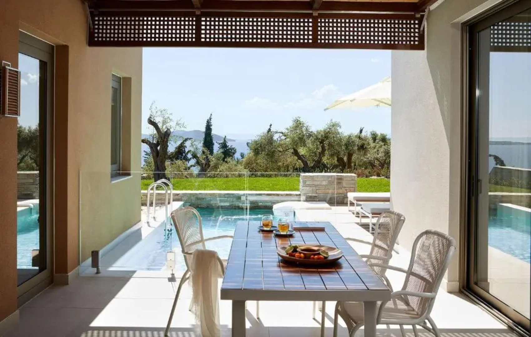 Excellent Halkidiki Villa Ocean Villa 2 1 Bedroom Stunning Sea Views Ouranoupoli