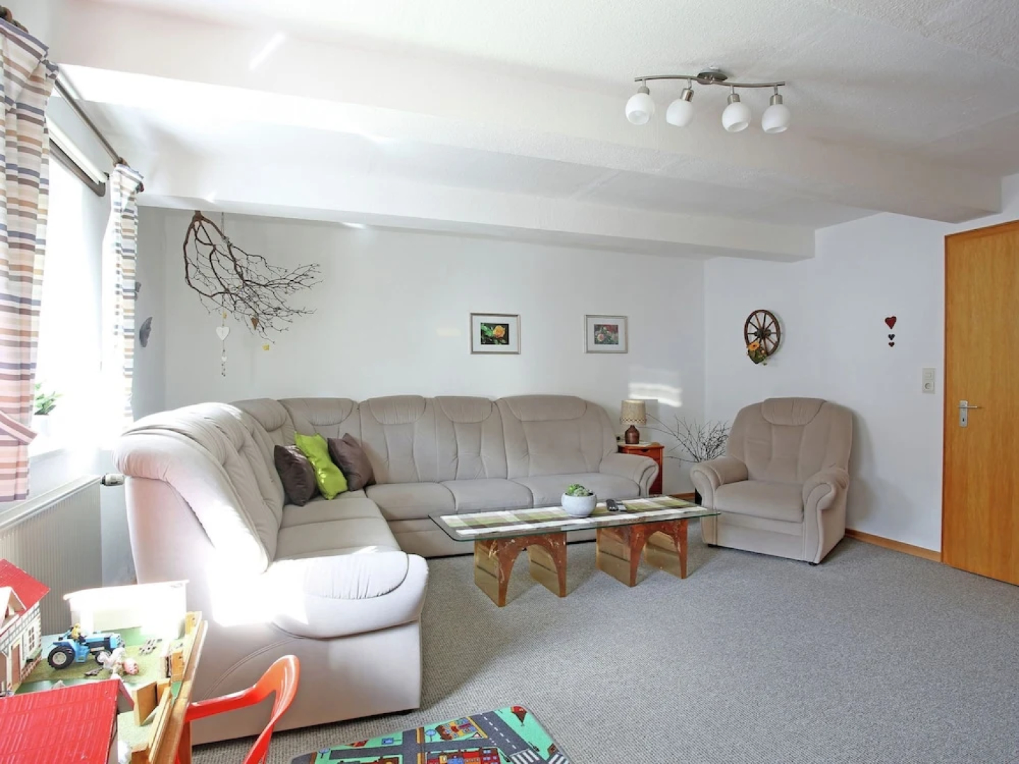 Apartment in the Sauerland Region on a Farm with Animals And Private Terrace